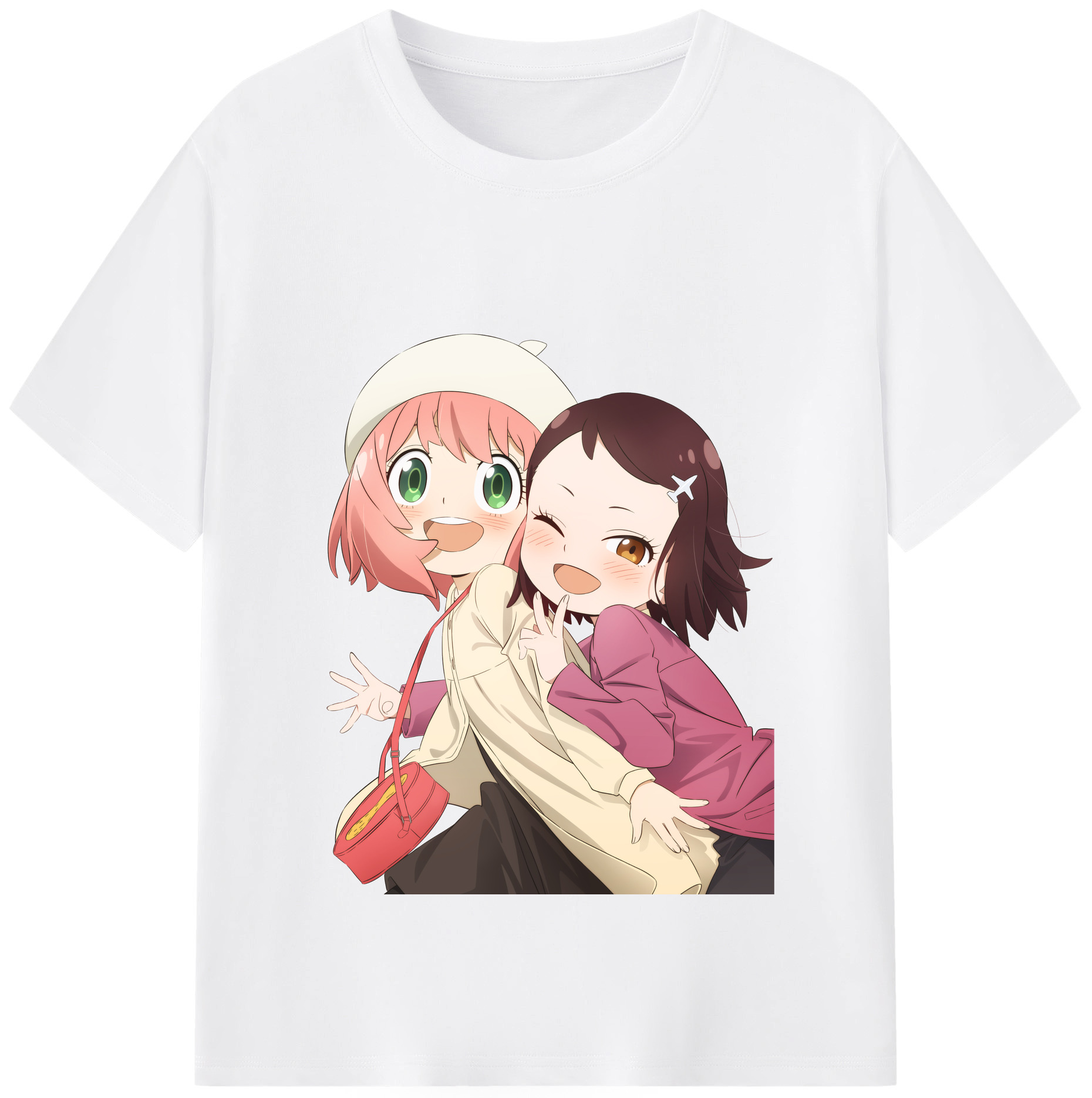 （画像用） SPY×FAMILY间谍家家酒 綿100％半袖Tシャツ（フロントプリント）