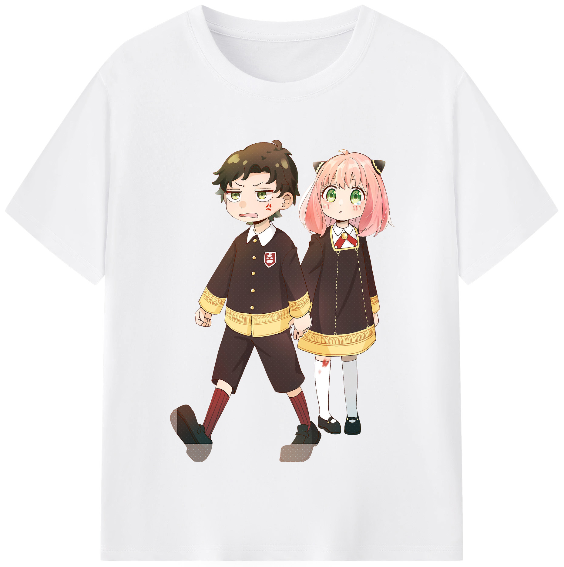 （画像用） SPY×FAMILY间谍家家酒 綿100％半袖Tシャツ（フロントプリント）