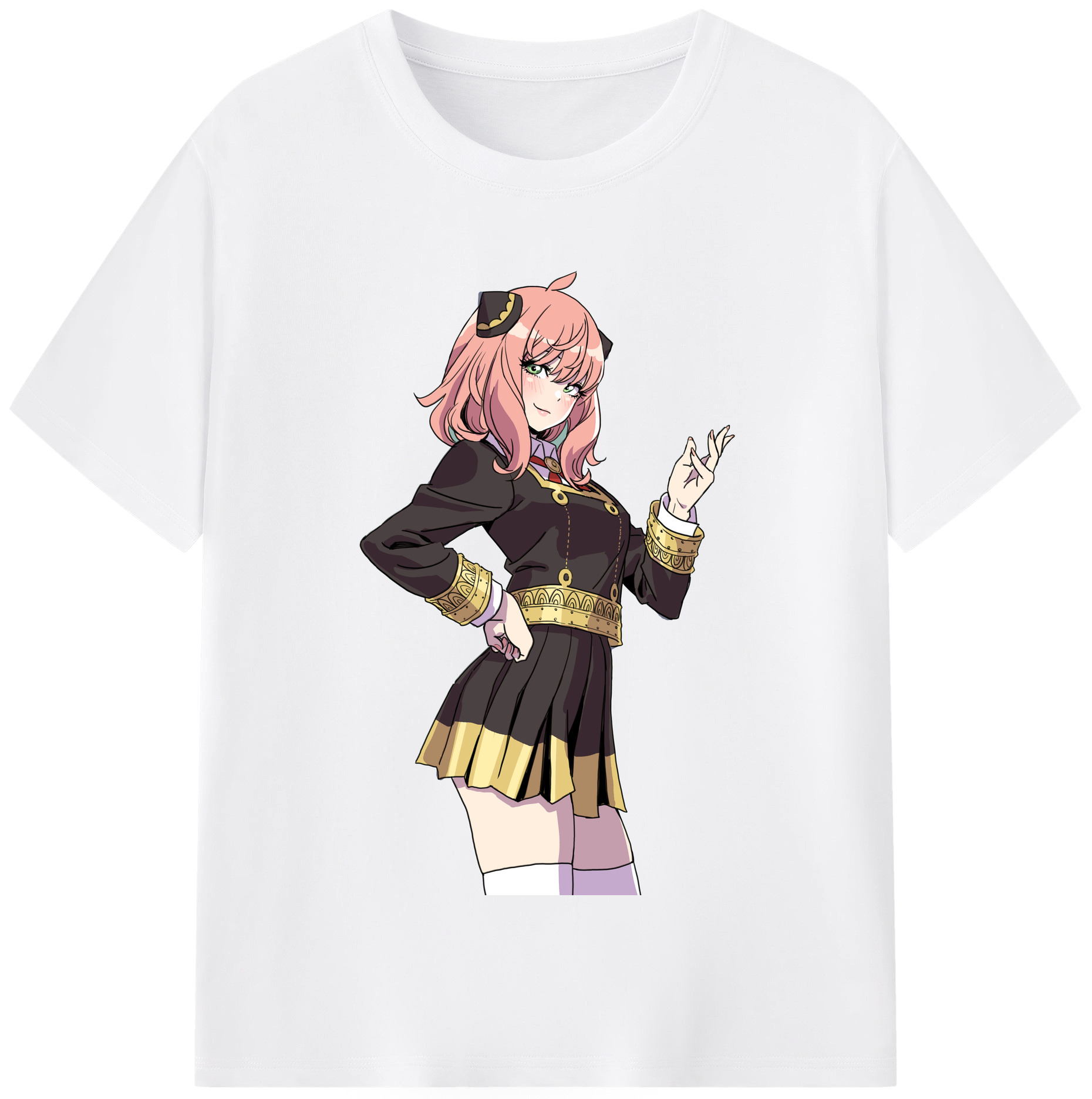 （画像用） SPY×FAMILY间谍家家酒 綿100％半袖Tシャツ（フロントプリント）