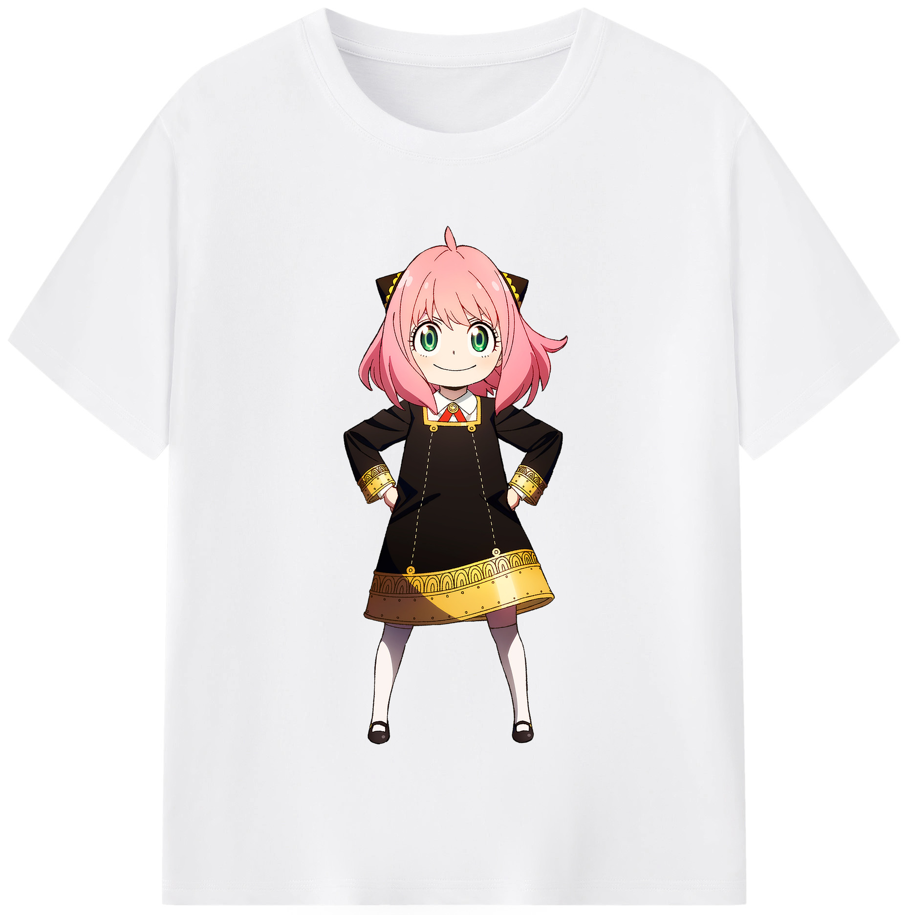 （画像用） SPY×FAMILY间谍家家酒 綿100％半袖Tシャツ（フロントプリント）
