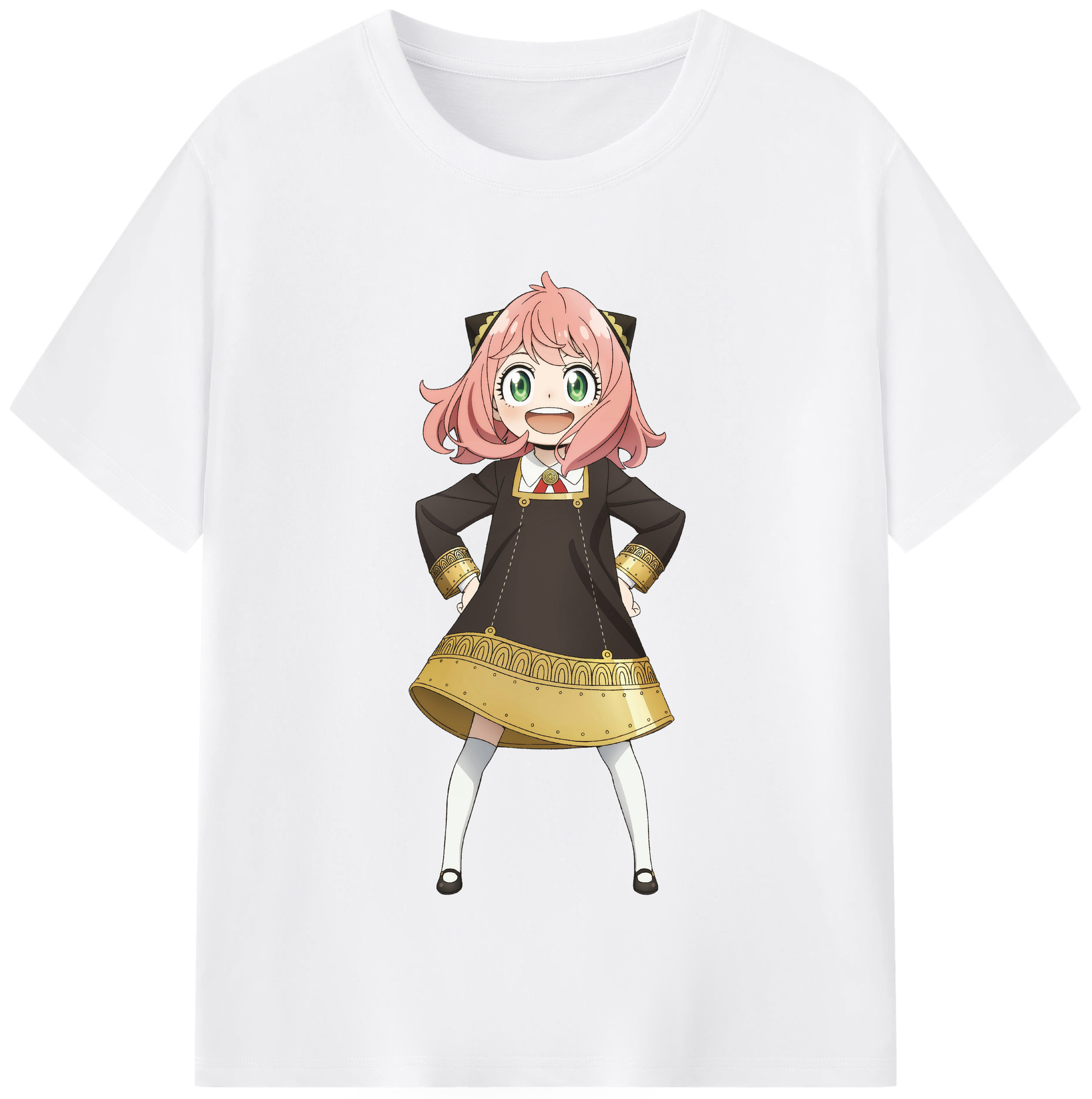 （画像用） SPY×FAMILY间谍家家酒 綿100％半袖Tシャツ（フロントプリント）