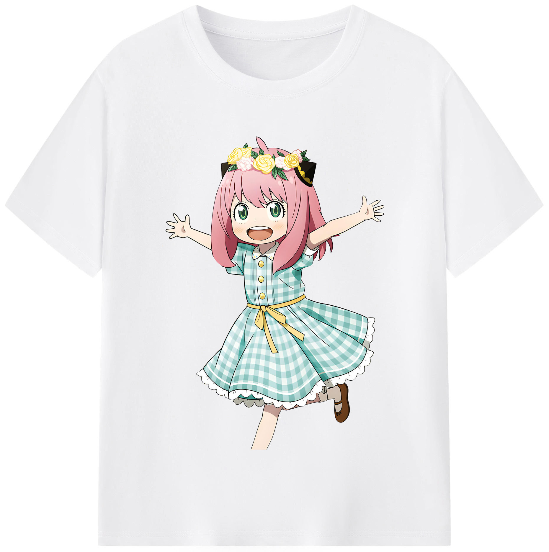（画像用） SPY×FAMILY间谍家家酒 綿100％半袖Tシャツ（フロントプリント）