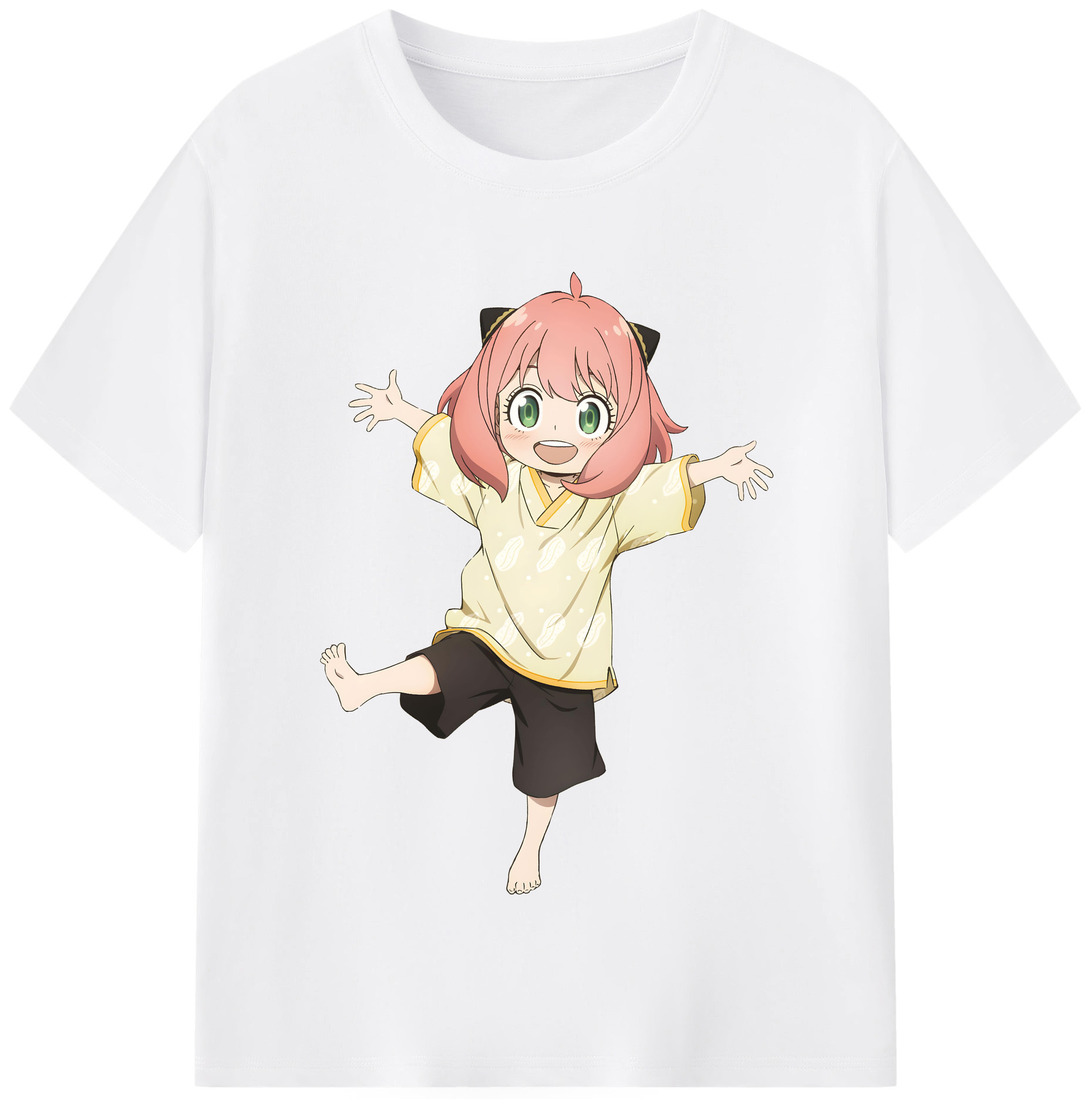 （画像用） SPY×FAMILY间谍家家酒 綿100％半袖Tシャツ（フロントプリント）