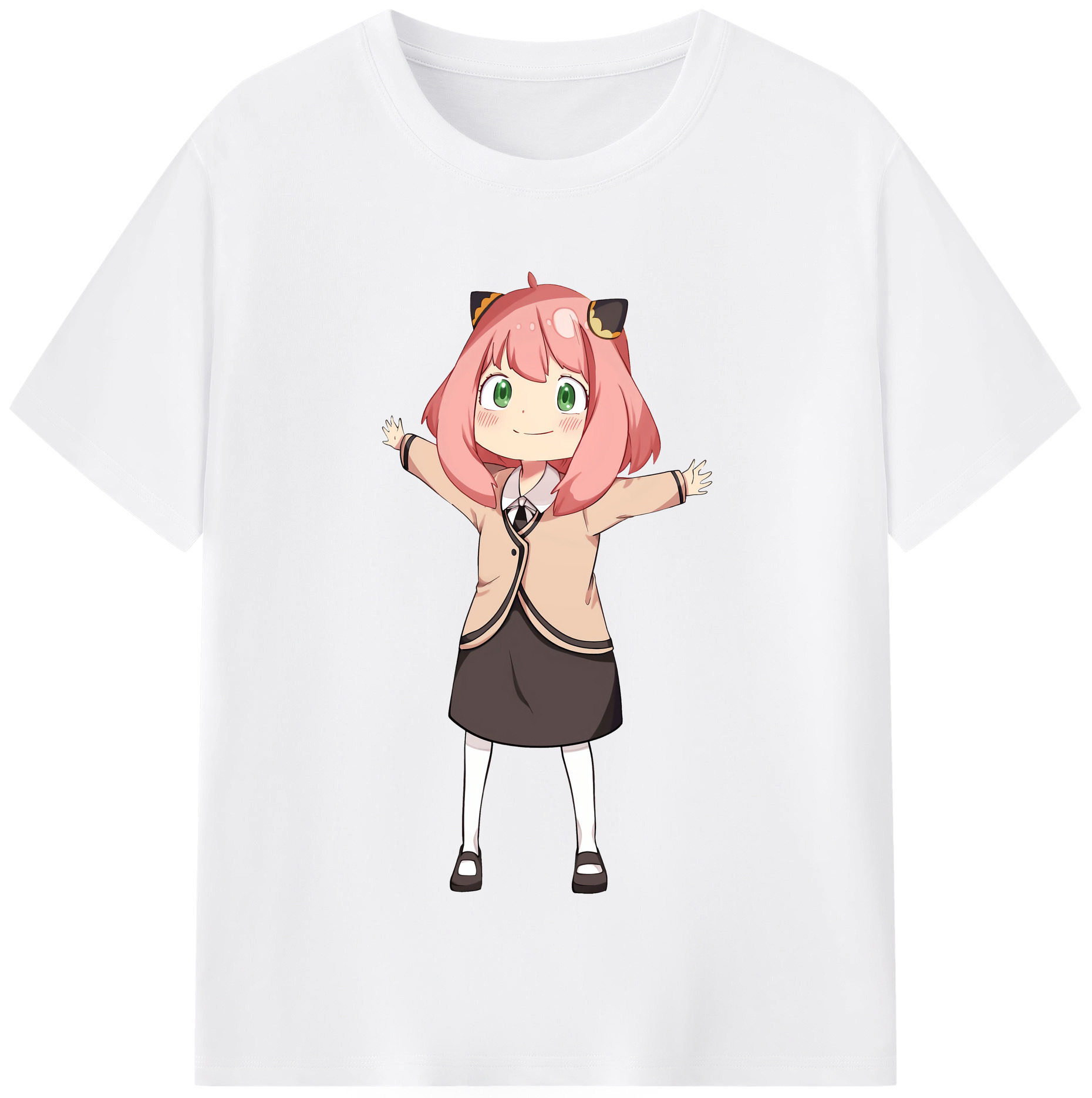 （画像用） SPY×FAMILY间谍家家酒 綿100％半袖Tシャツ（フロントプリント）