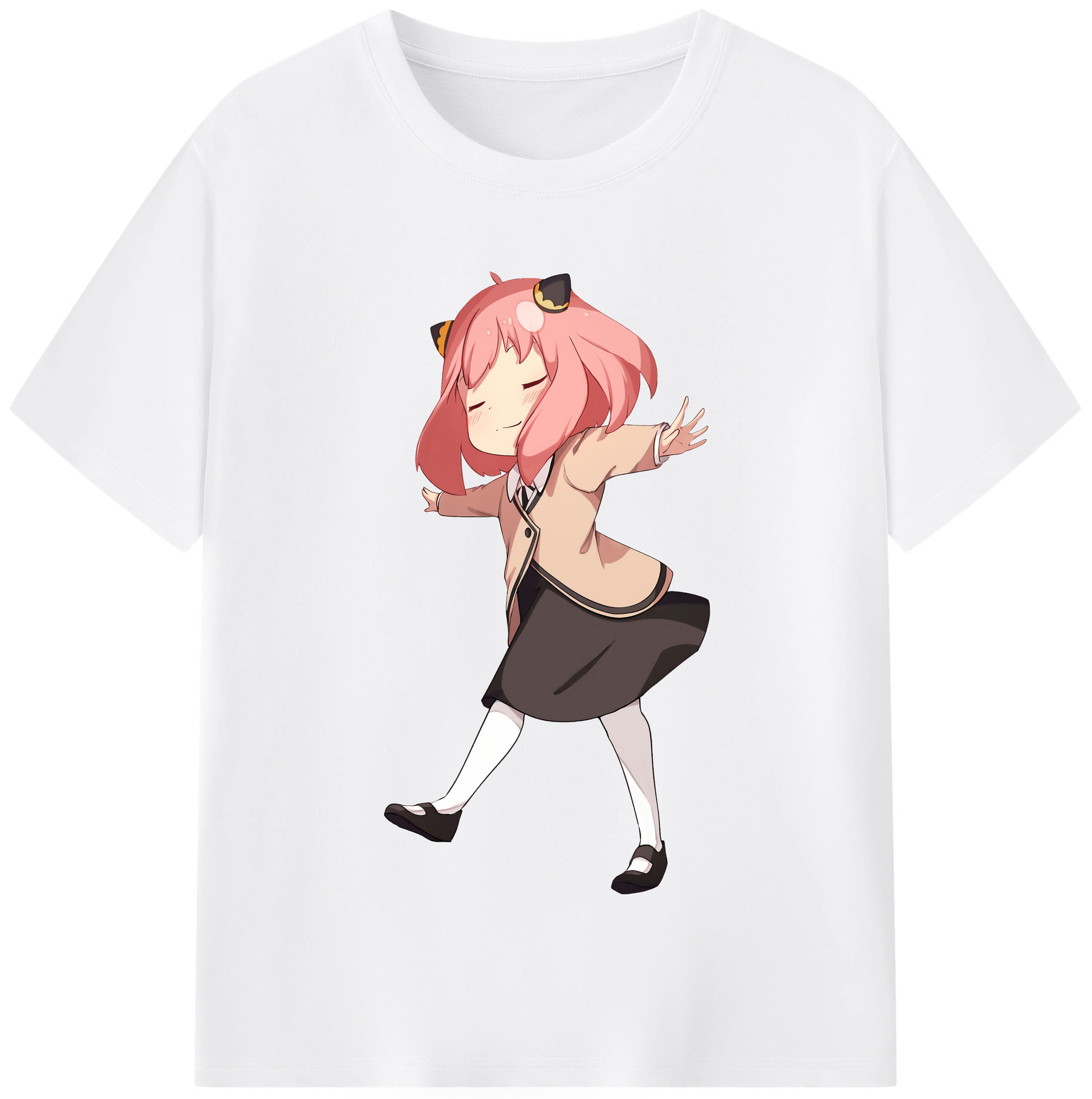 （画像用） SPY×FAMILY间谍家家酒 綿100％半袖Tシャツ（フロントプリント）