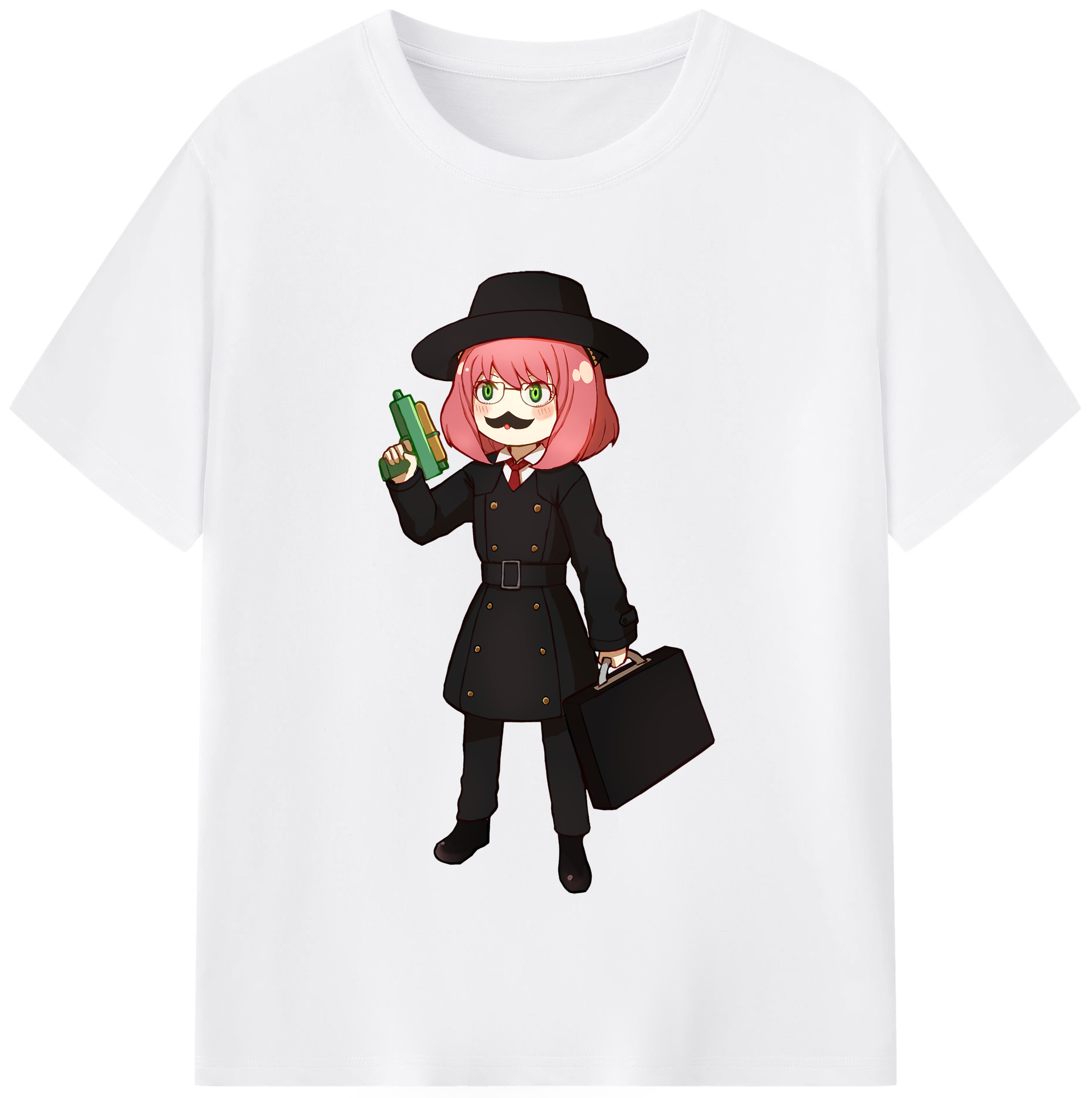 （画像用） SPY×FAMILY间谍家家酒 綿100％半袖Tシャツ（フロントプリント）