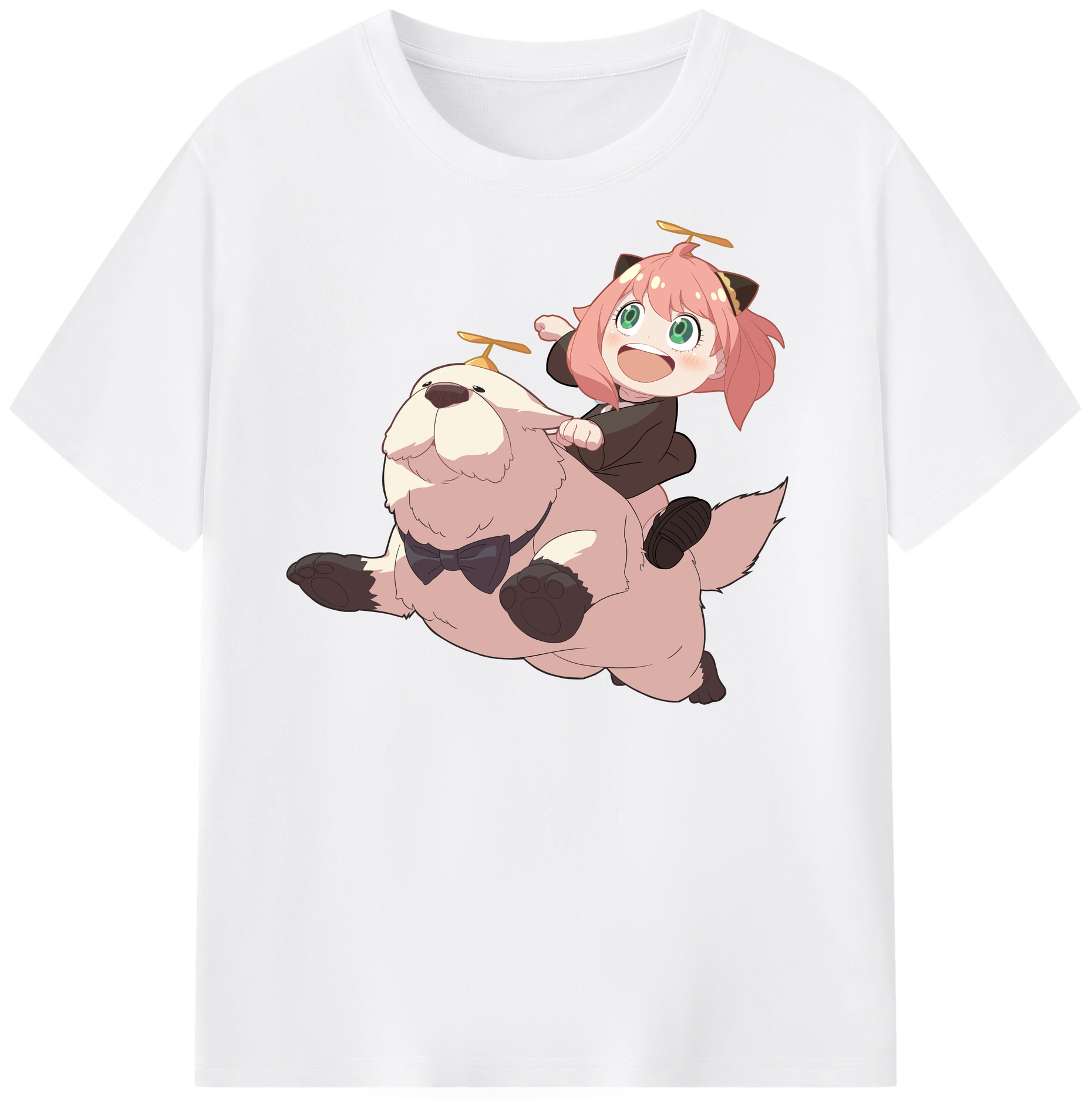 （画像用） SPY×FAMILY间谍家家酒 綿100％半袖Tシャツ（フロントプリント）