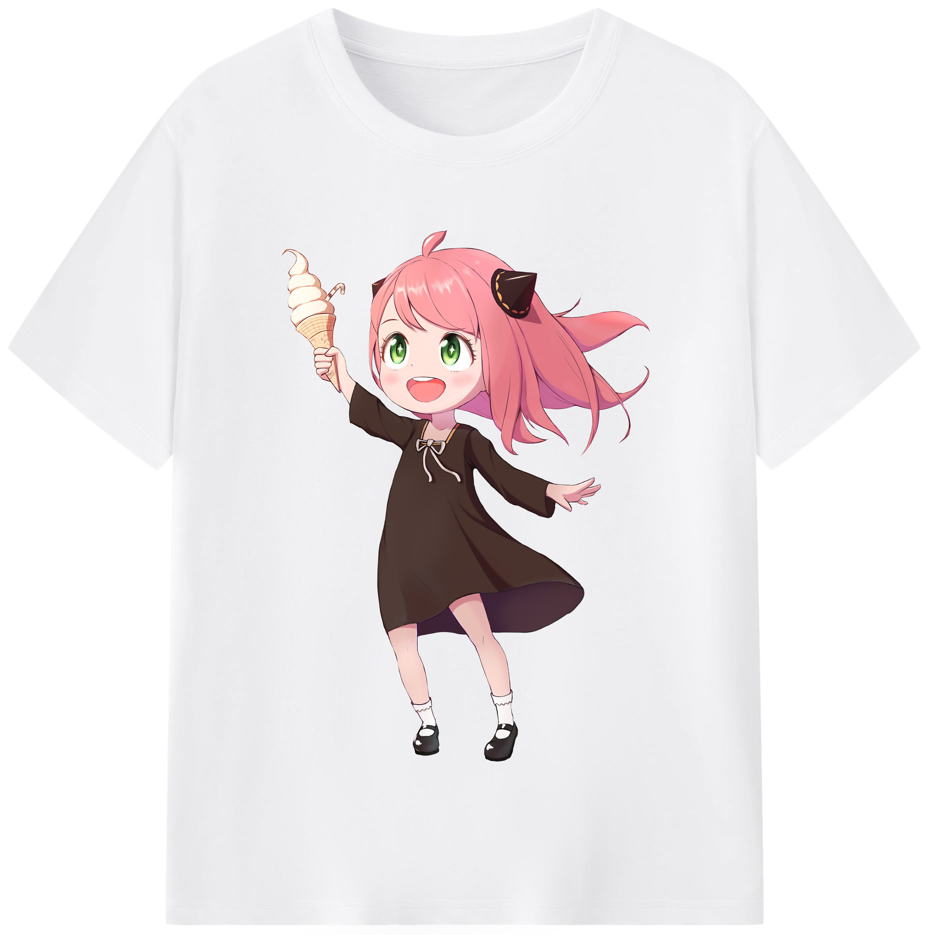 （画像用） SPY×FAMILY间谍家家酒 綿100％半袖Tシャツ（フロントプリント）