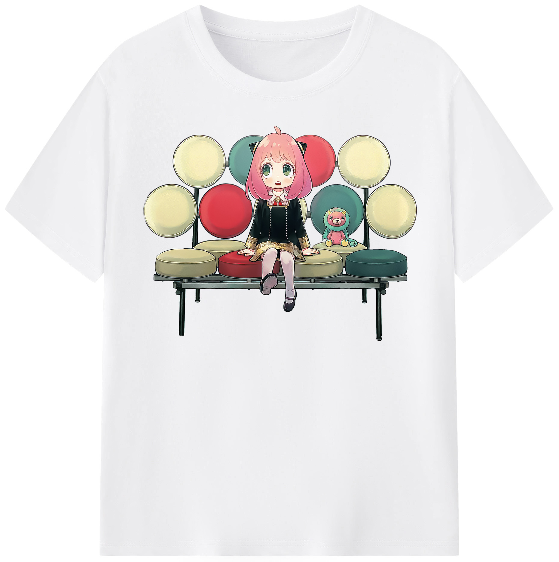 （画像用） SPY×FAMILY间谍家家酒 綿100％半袖Tシャツ（フロントプリント）
