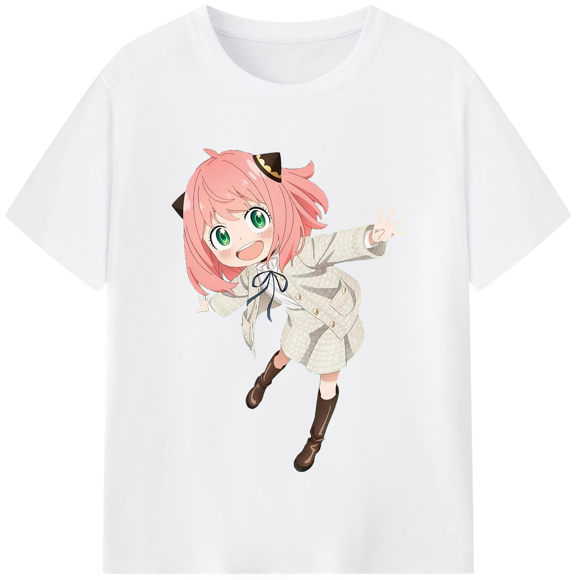 （画像用） SPY×FAMILY间谍家家酒 綿100％半袖Tシャツ（フロントプリント）