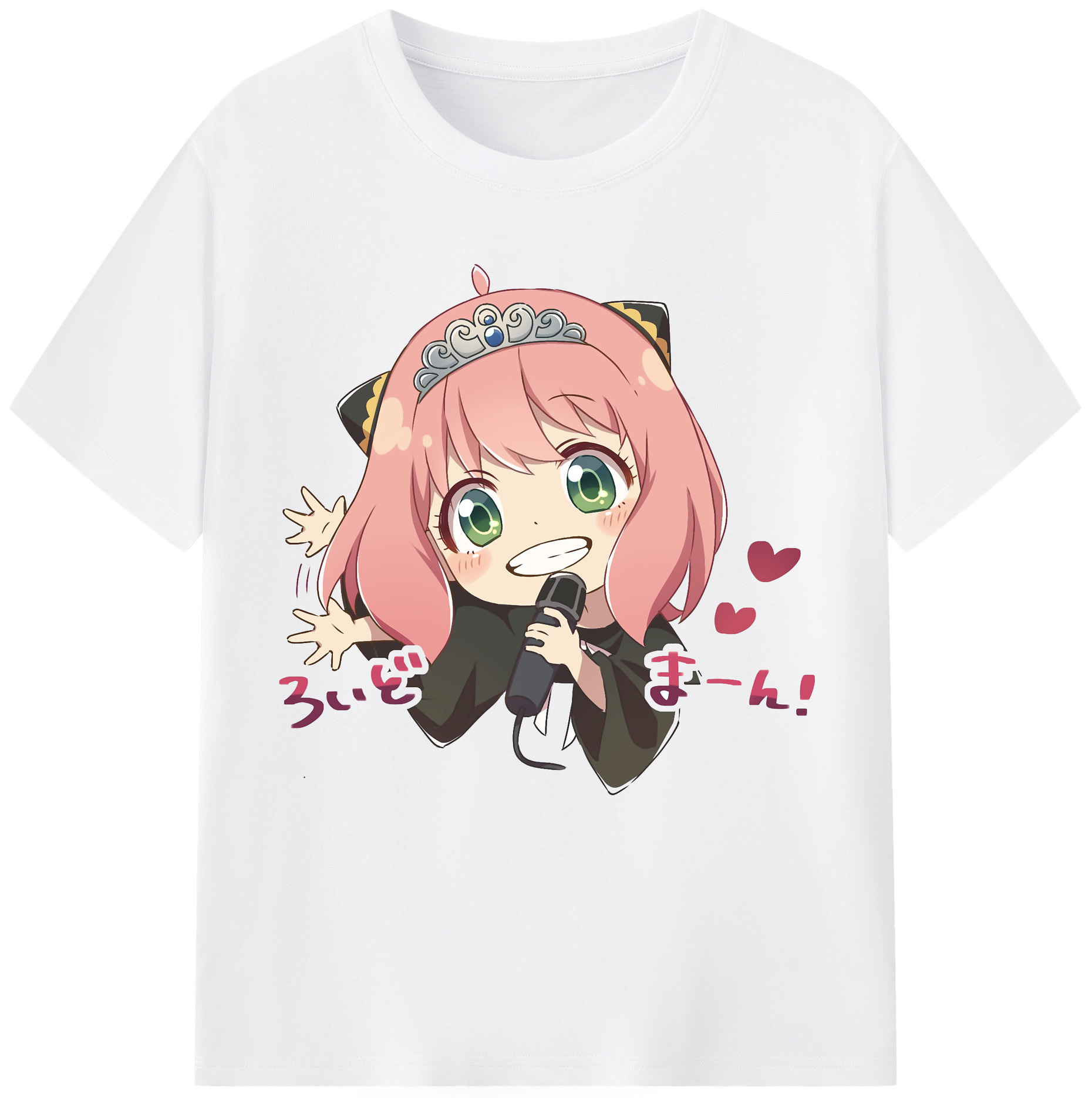 （画像用） SPY×FAMILY间谍家家酒 綿100％半袖Tシャツ（フロントプリント）