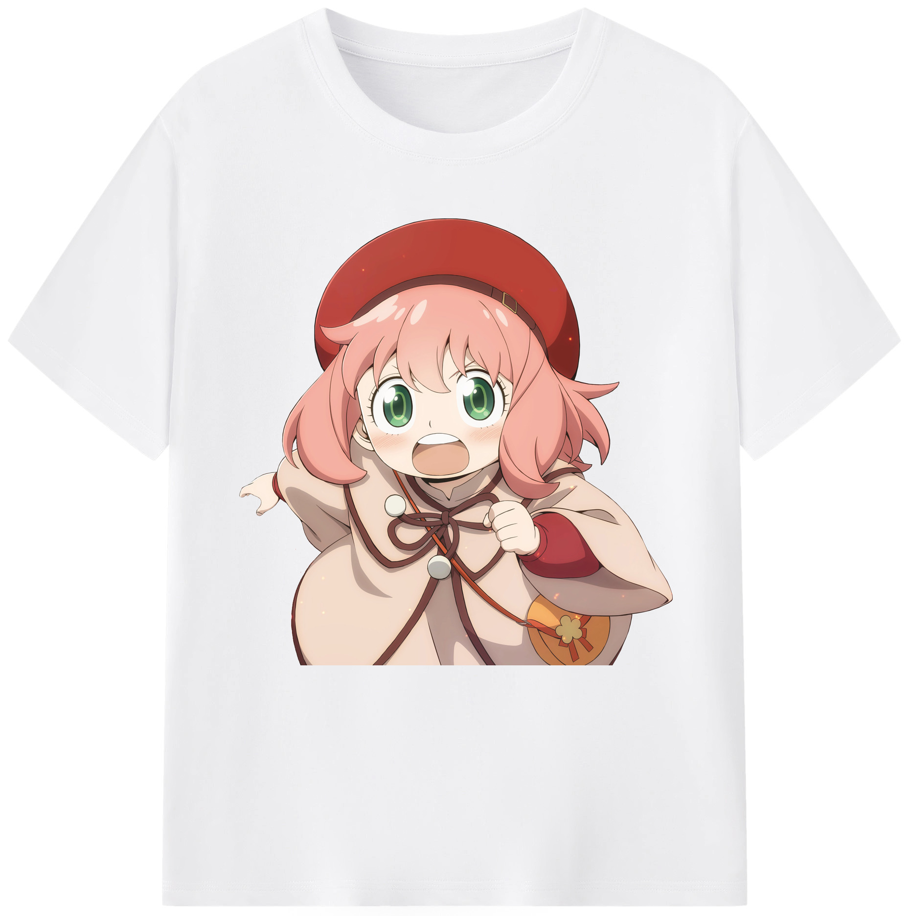 （画像用） SPY×FAMILY间谍家家酒 綿100％半袖Tシャツ（フロントプリント）