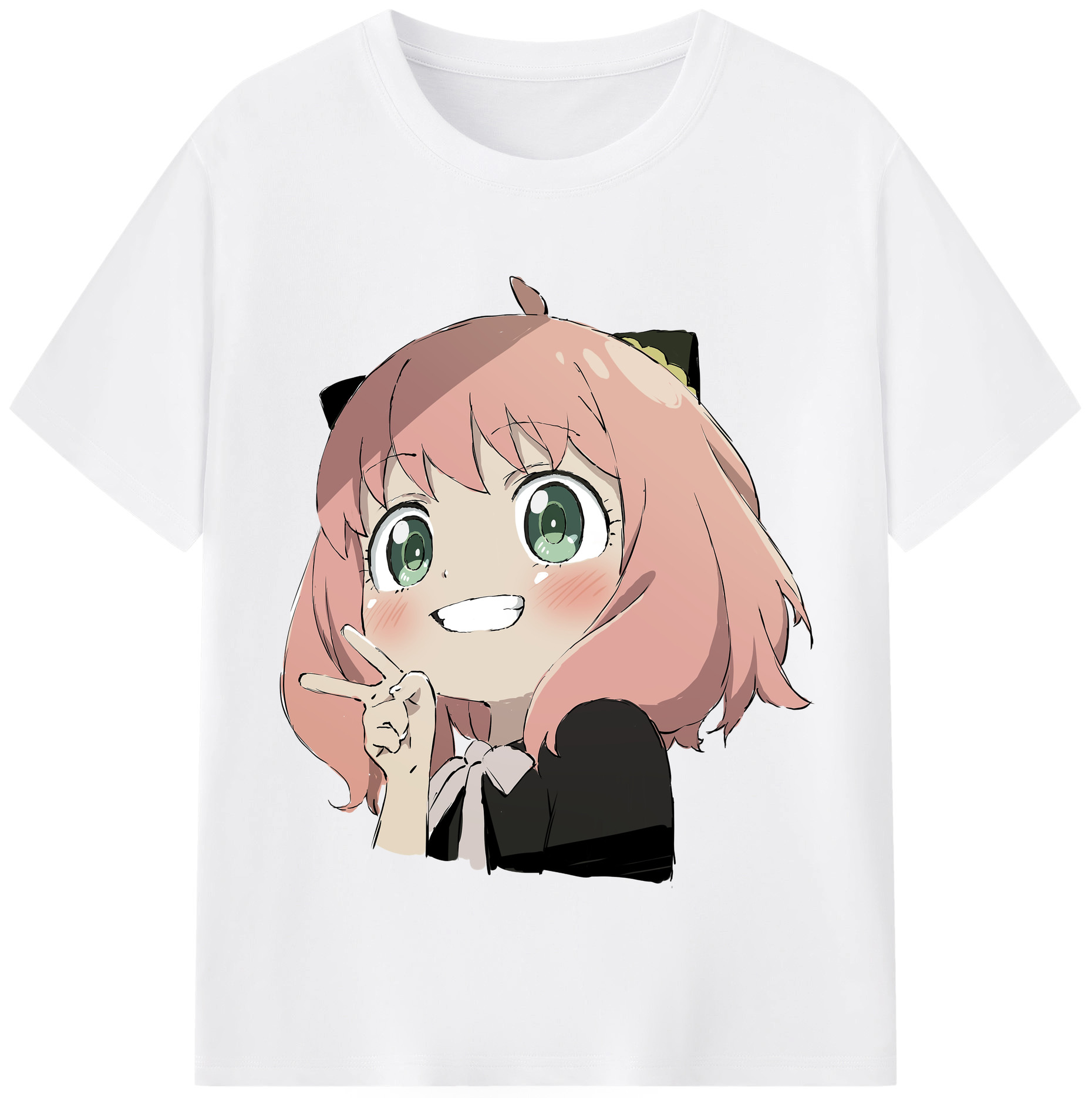 （画像用） SPY×FAMILY间谍家家酒 綿100％半袖Tシャツ（フロントプリント）