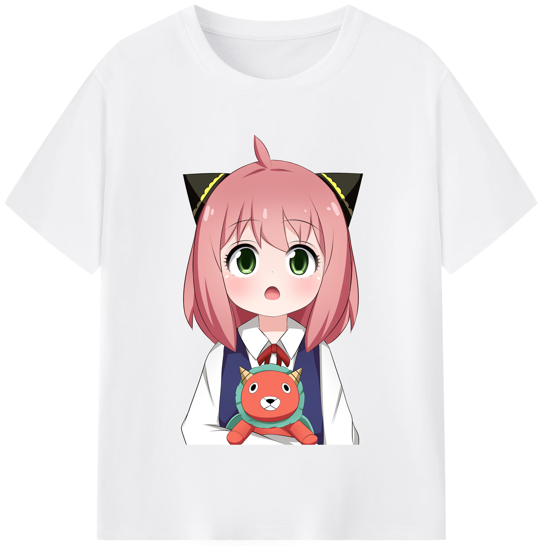 （画像用） SPY×FAMILY间谍家家酒 綿100％半袖Tシャツ（フロントプリント）