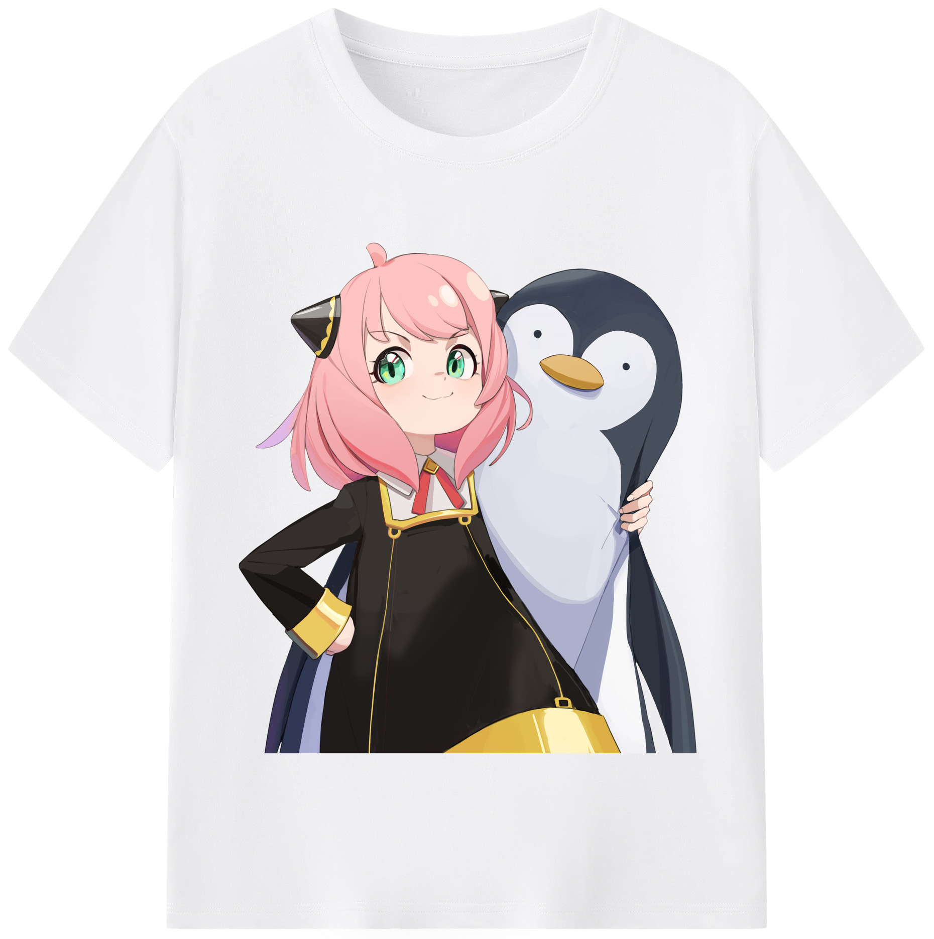（画像用） SPY×FAMILY间谍家家酒 綿100％半袖Tシャツ（フロントプリント）