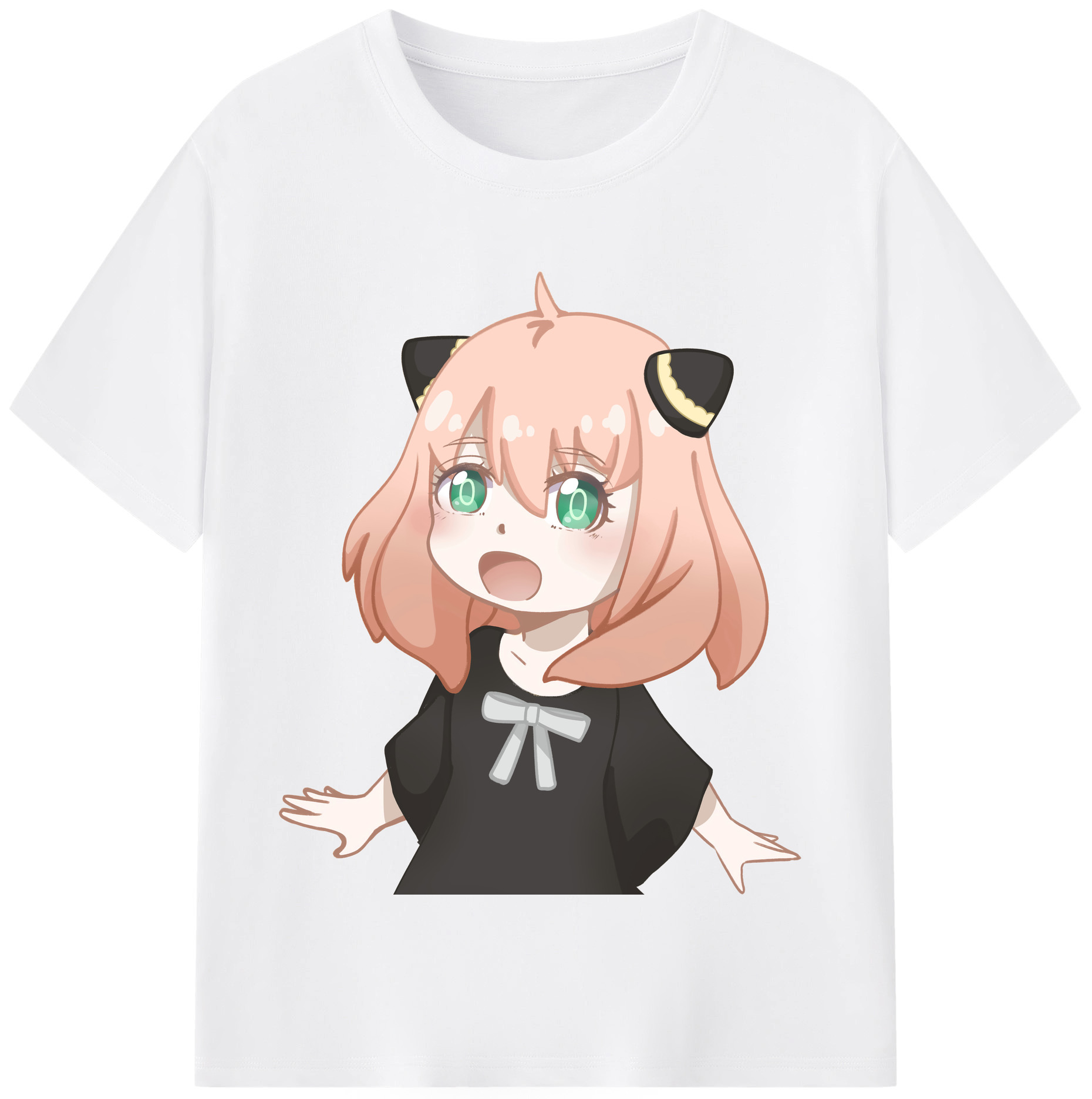 （画像用） SPY×FAMILY间谍家家酒 綿100％半袖Tシャツ（フロントプリント）