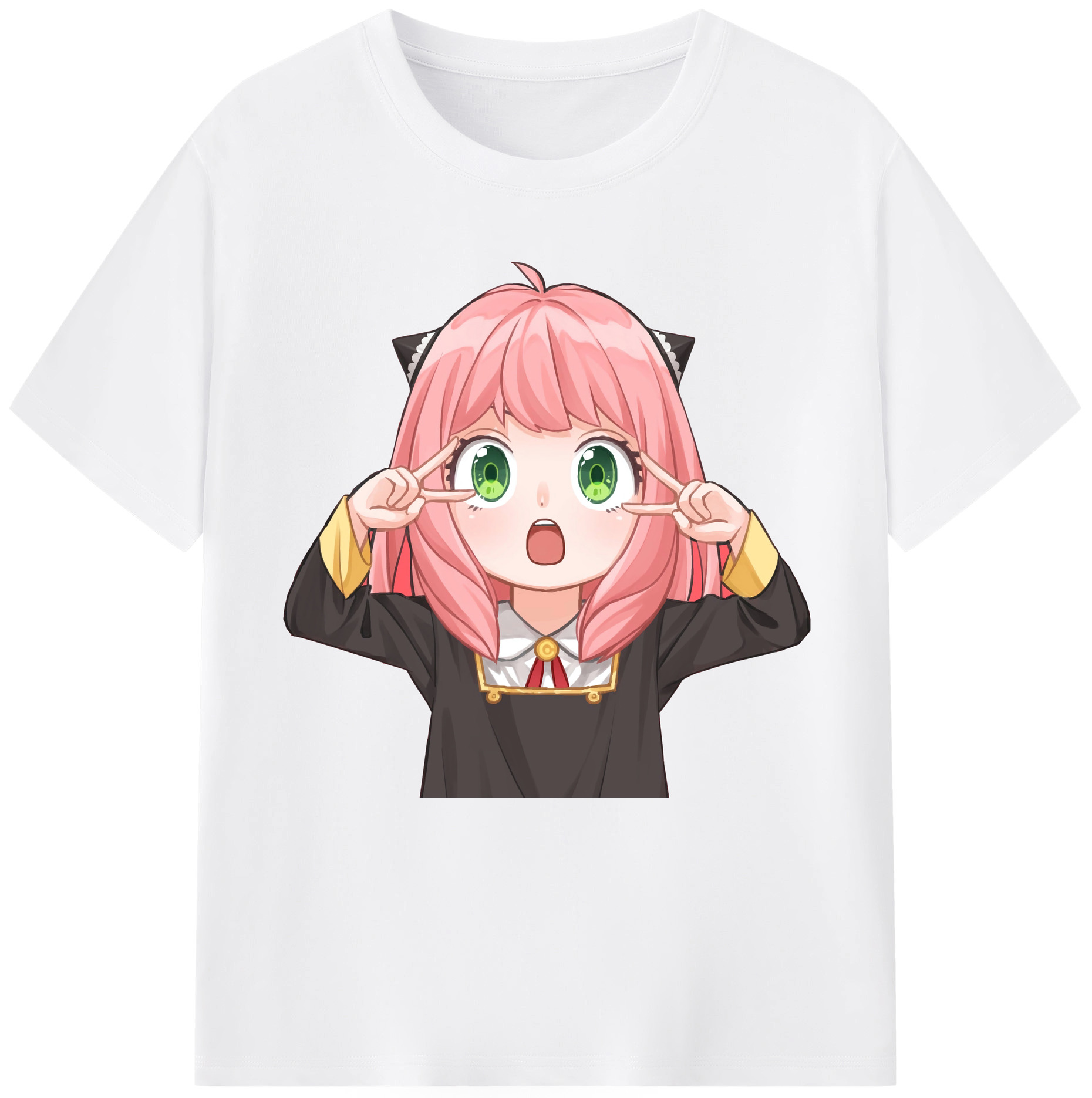 （画像用） SPY×FAMILY间谍家家酒 綿100％半袖Tシャツ（フロントプリント）