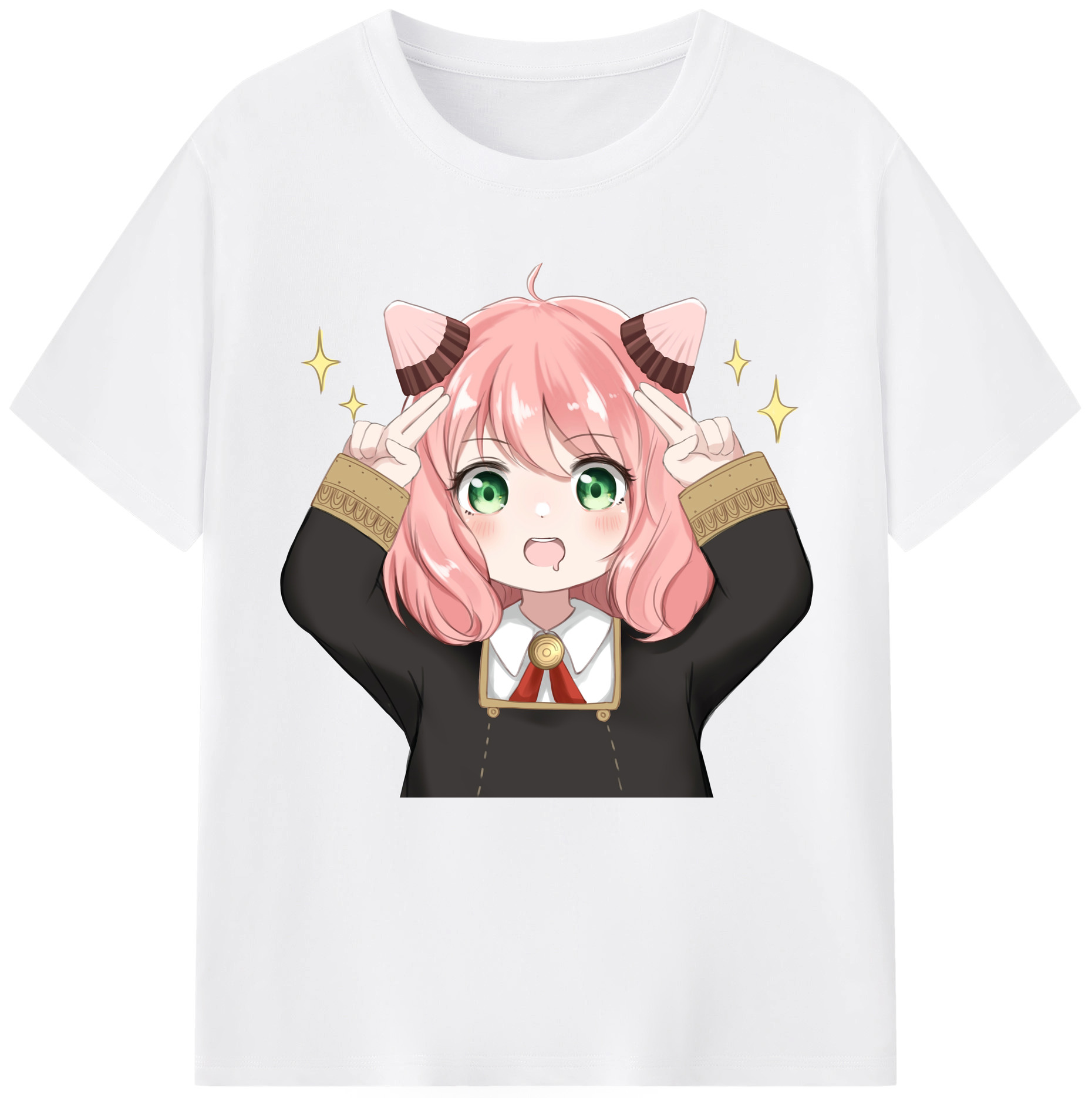 （画像用） SPY×FAMILY间谍家家酒 綿100％半袖Tシャツ（フロントプリント）