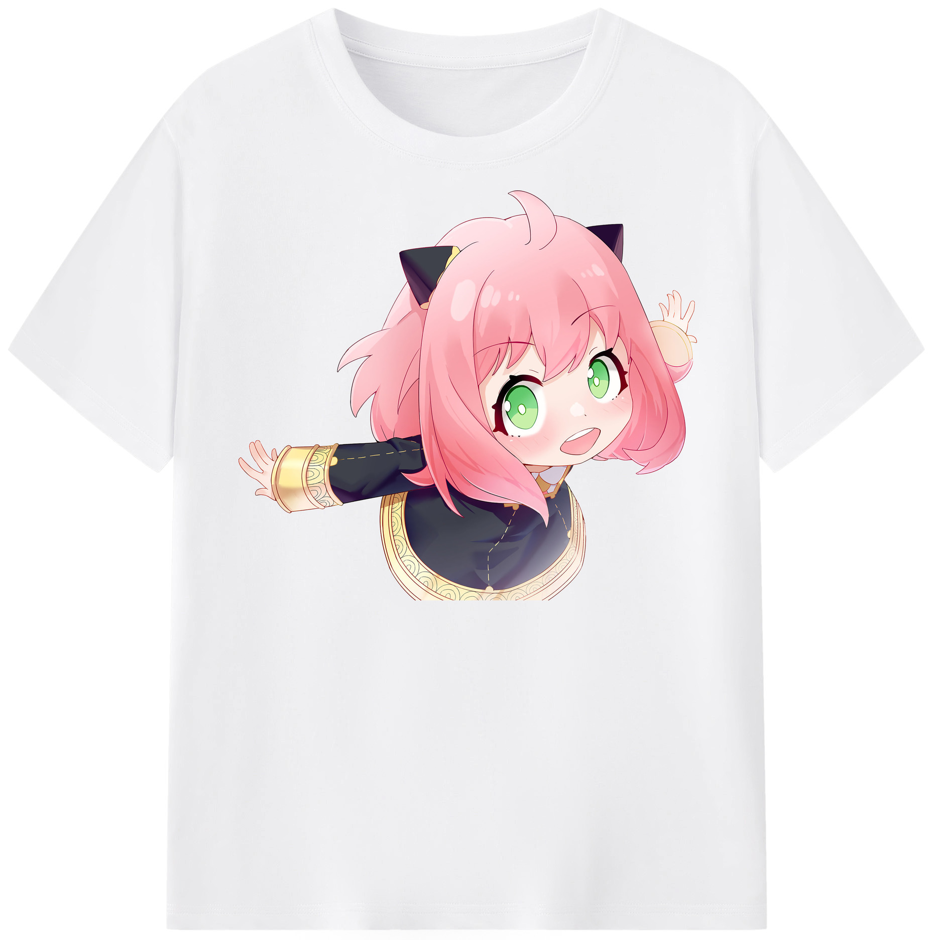 （画像用） SPY×FAMILY间谍家家酒 綿100％半袖Tシャツ（フロントプリント）