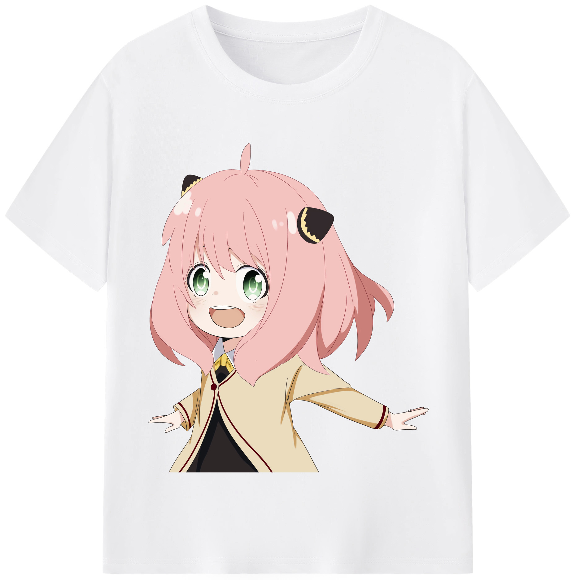 （画像用） SPY×FAMILY间谍家家酒 綿100％半袖Tシャツ（フロントプリント）