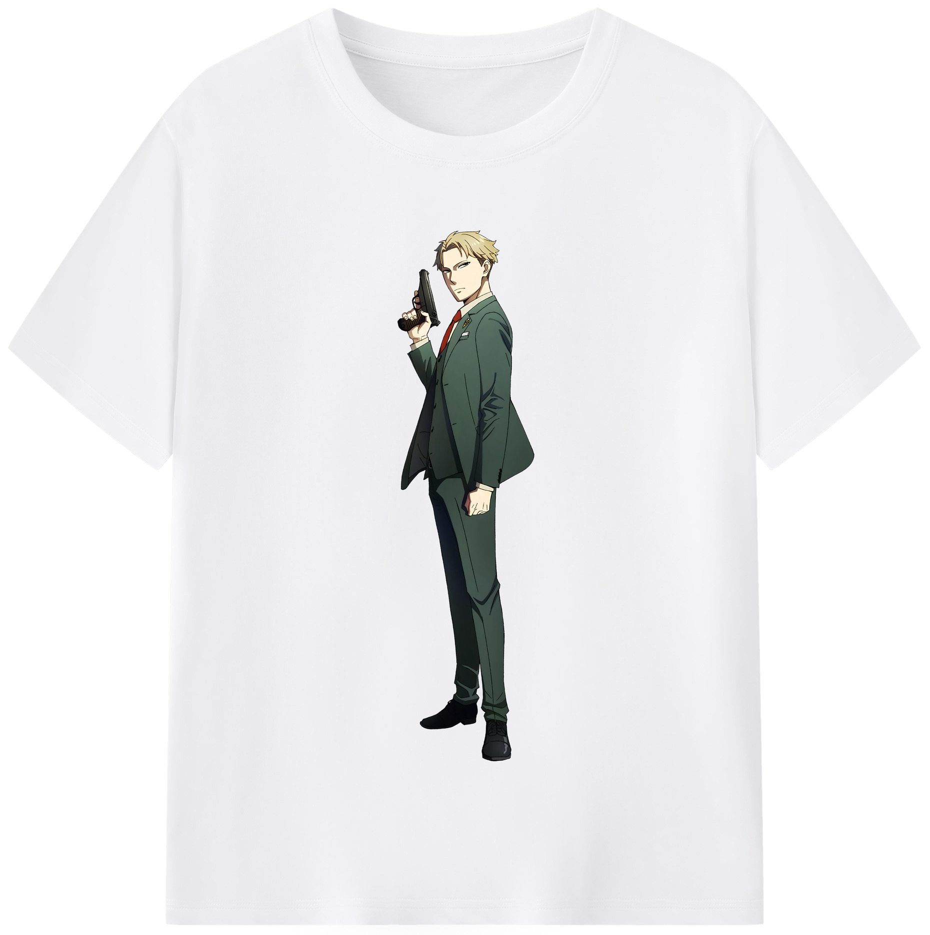 （画像用） SPY×FAMILY间谍家家酒 綿100％半袖Tシャツ（フロントプリント）