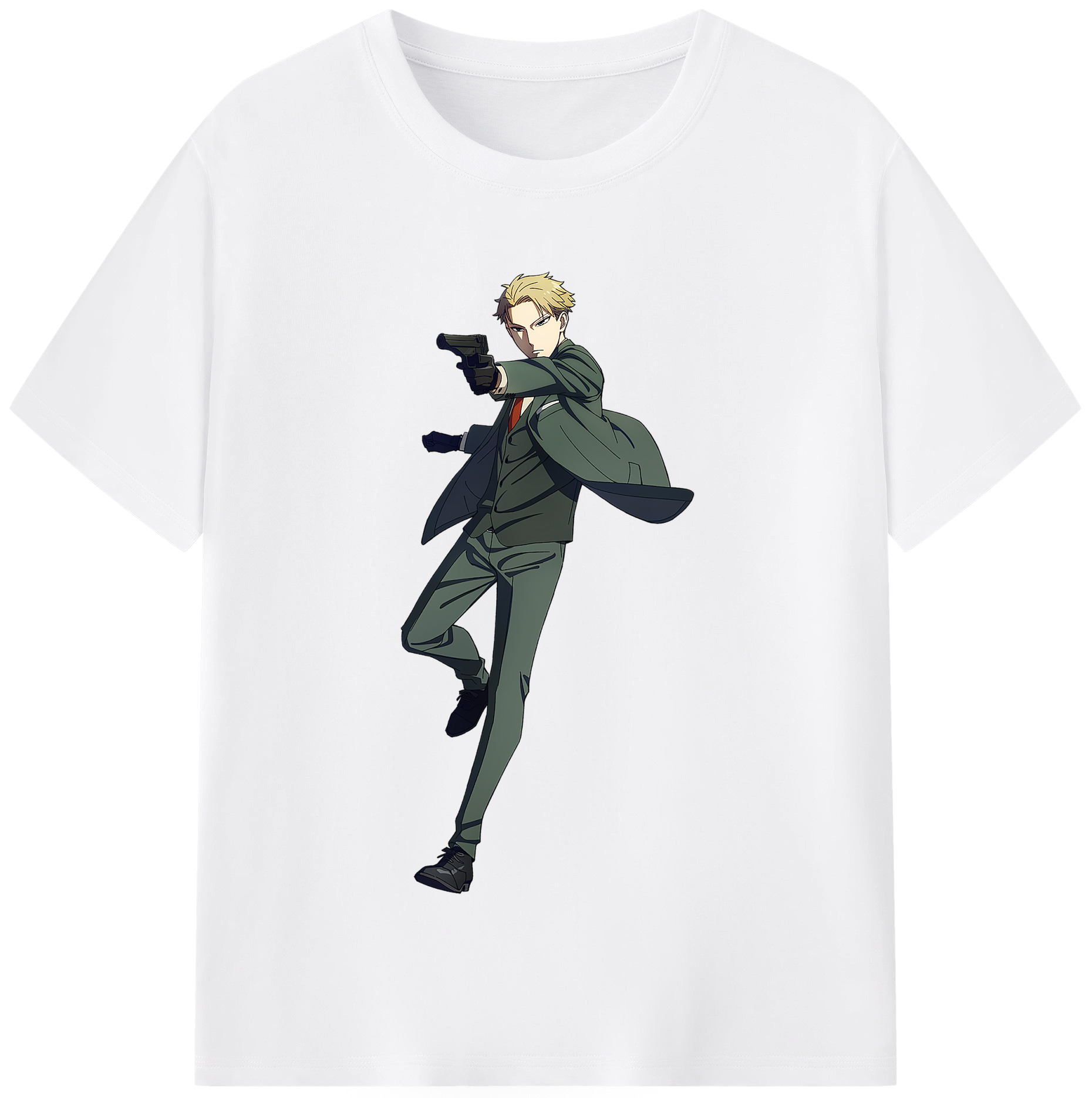 （画像用） SPY×FAMILY间谍家家酒 綿100％半袖Tシャツ（フロントプリント）