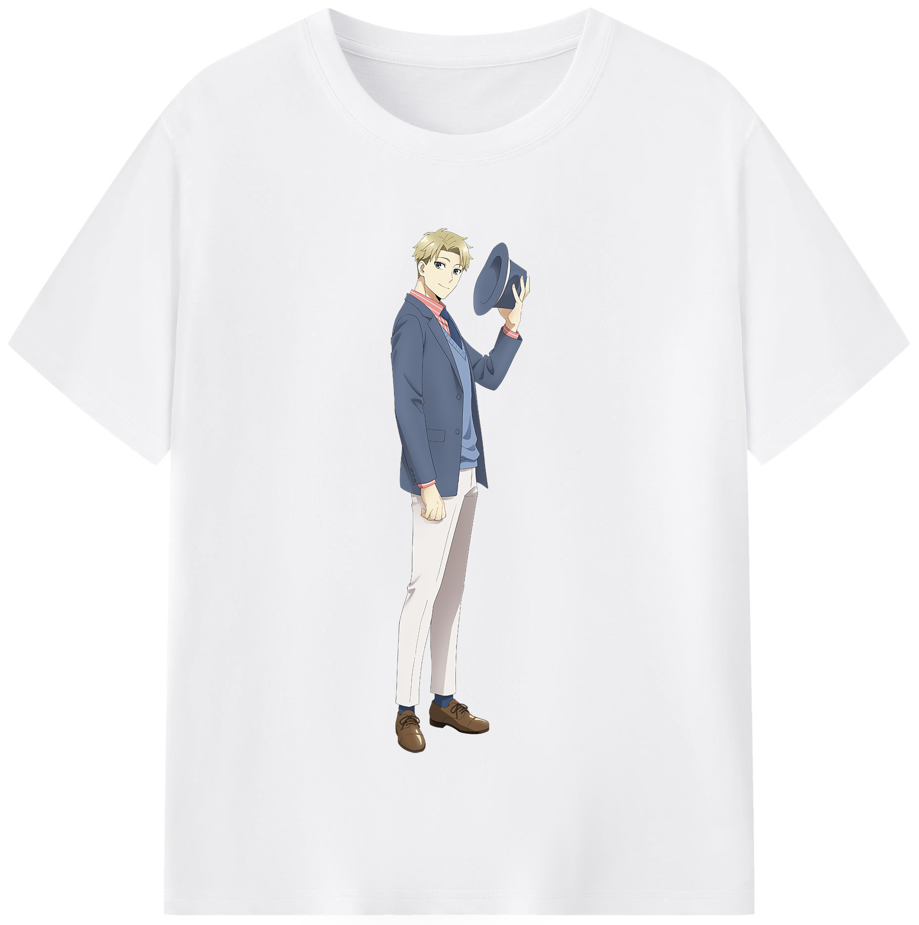 （画像用） SPY×FAMILY间谍家家酒 綿100％半袖Tシャツ（フロントプリント）