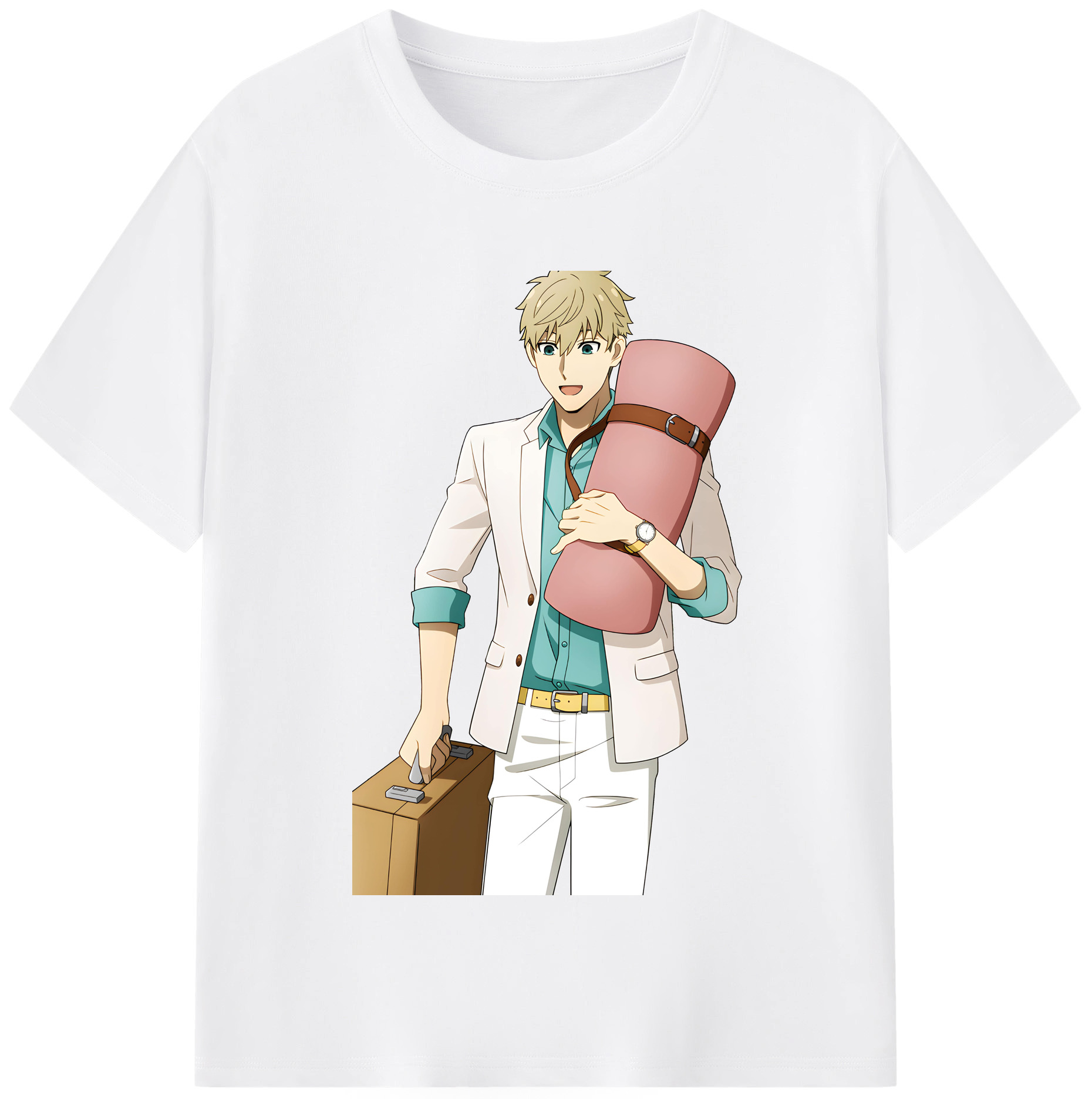 （画像用） SPY×FAMILY间谍家家酒 綿100％半袖Tシャツ（フロントプリント）