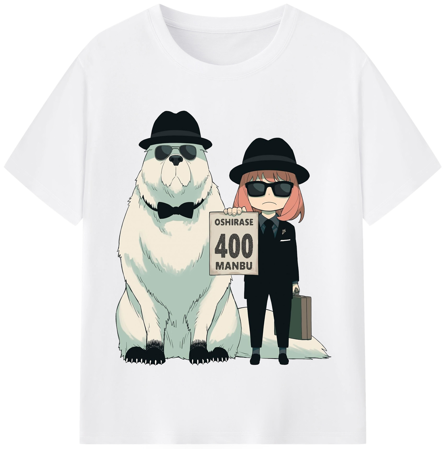 （画像用） SPY×FAMILY间谍家家酒 綿100％半袖Tシャツ（フロントプリント）