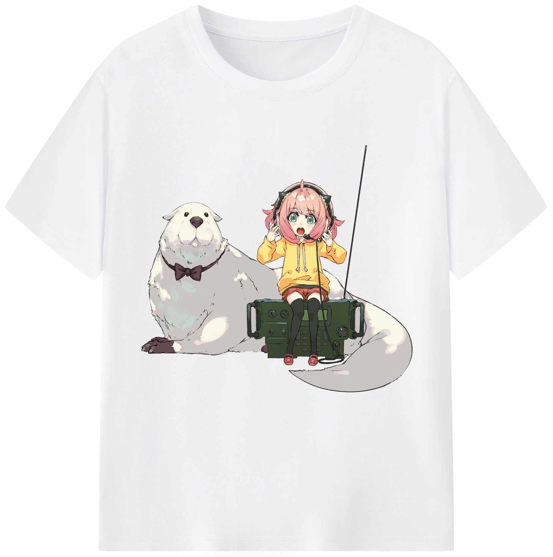 （画像用） SPY×FAMILY间谍家家酒 綿100％半袖Tシャツ（フロントプリント）