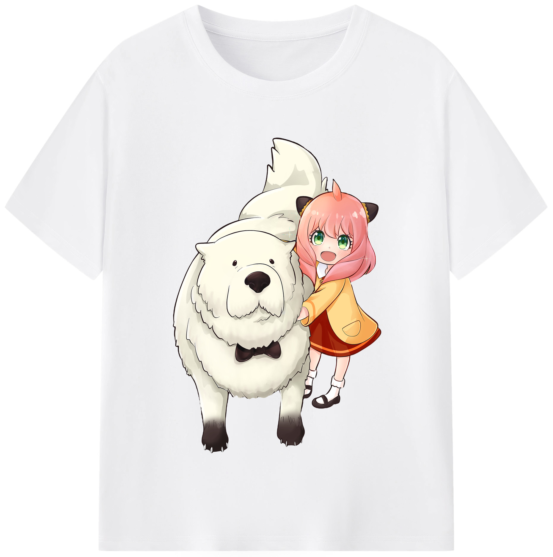 （画像用） SPY×FAMILY间谍家家酒 綿100％半袖Tシャツ（フロントプリント）