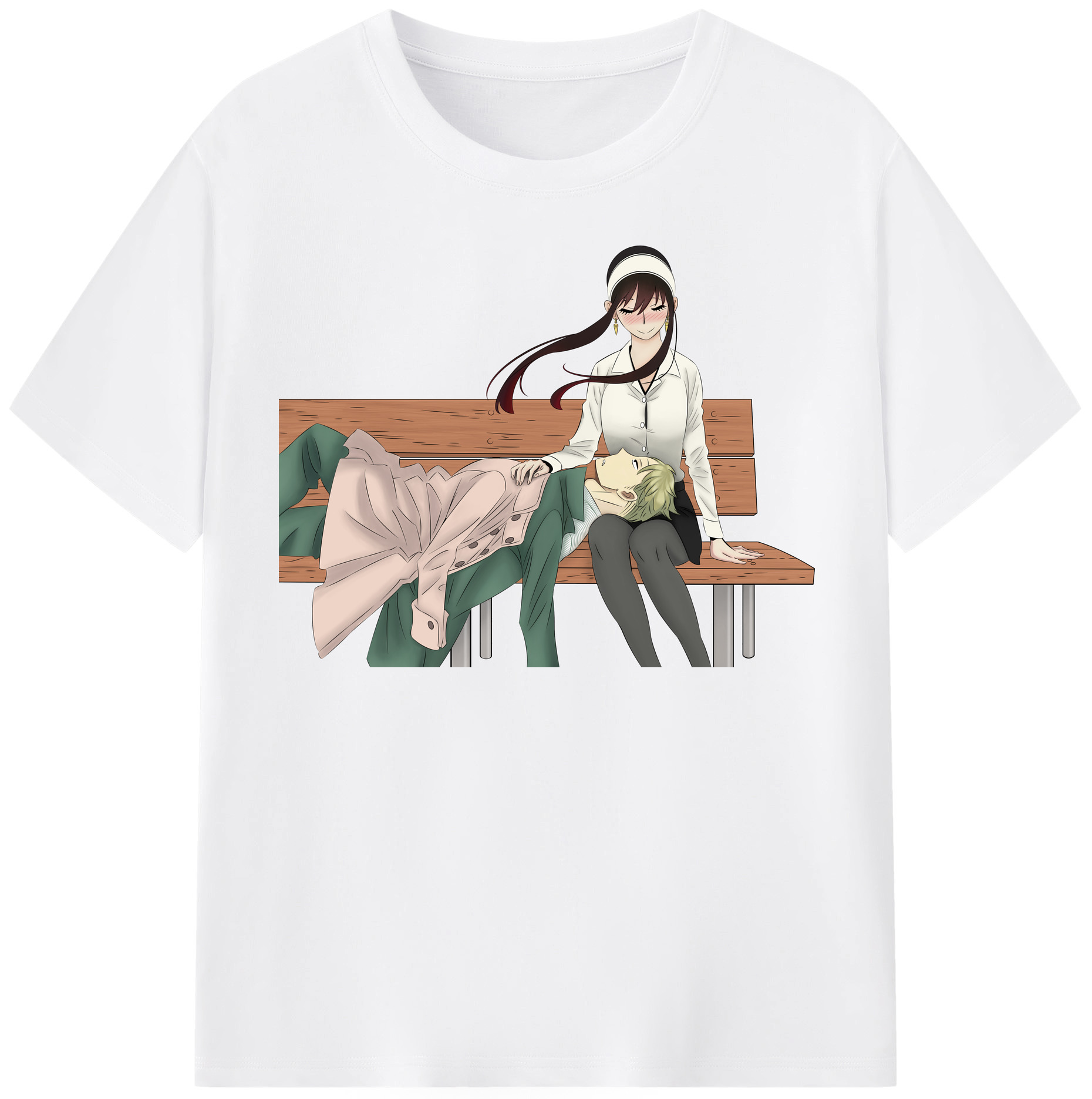 （画像用） SPY×FAMILY间谍家家酒 綿100％半袖Tシャツ（フロントプリント）