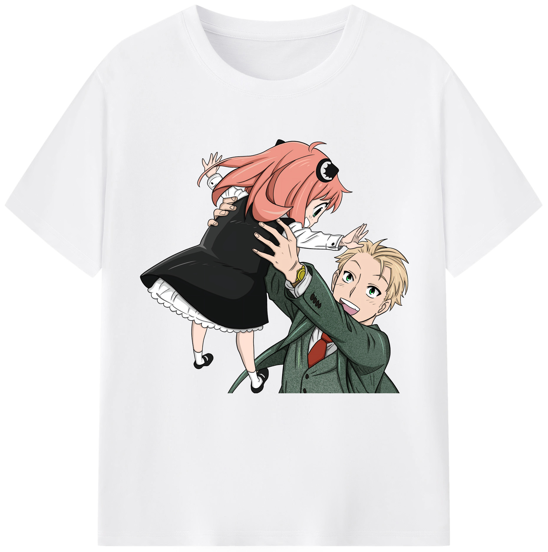 （画像用） SPY×FAMILY间谍家家酒 綿100％半袖Tシャツ（フロントプリント）