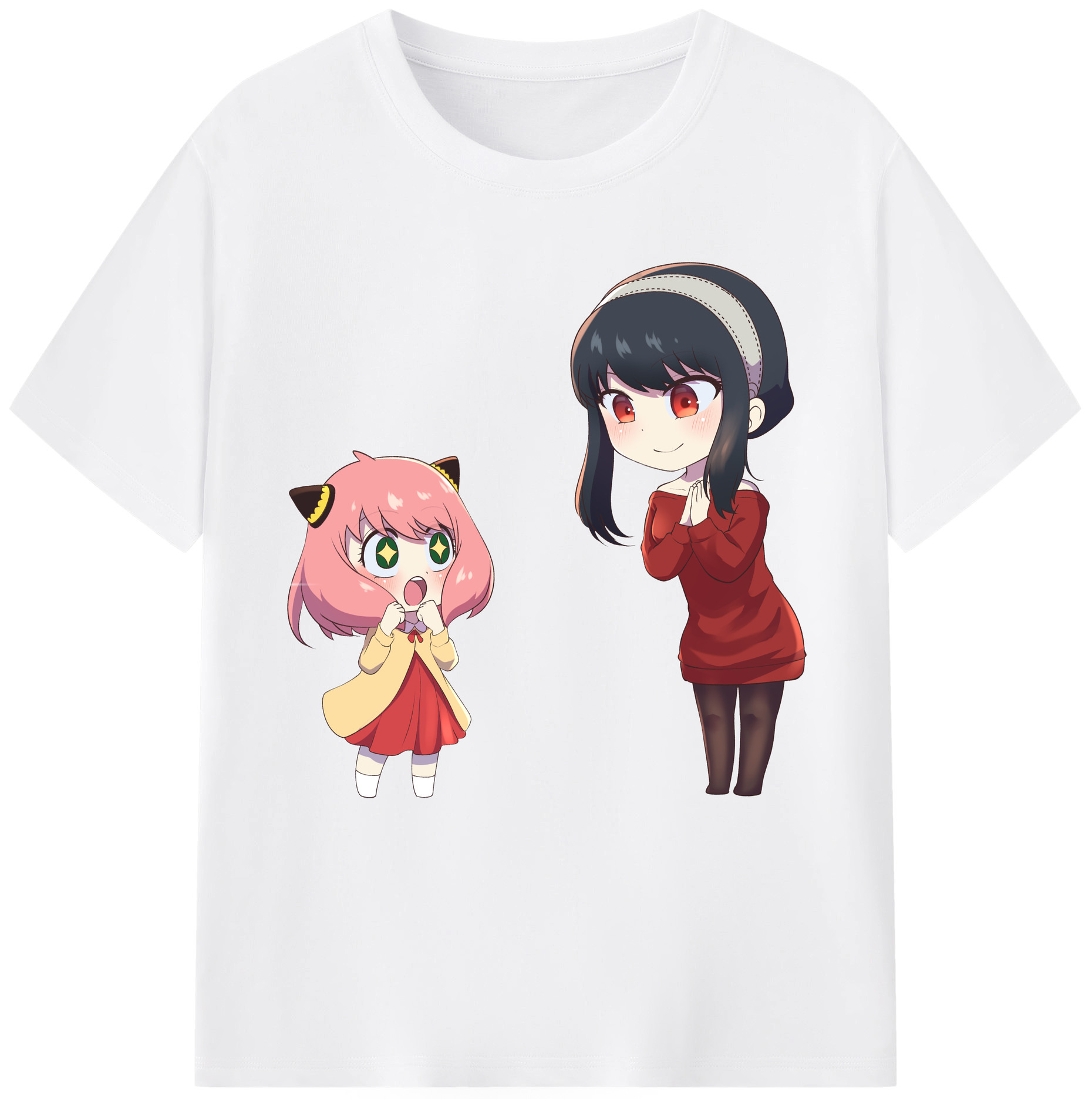 （画像用） SPY×FAMILY间谍家家酒 綿100％半袖Tシャツ（フロントプリント）