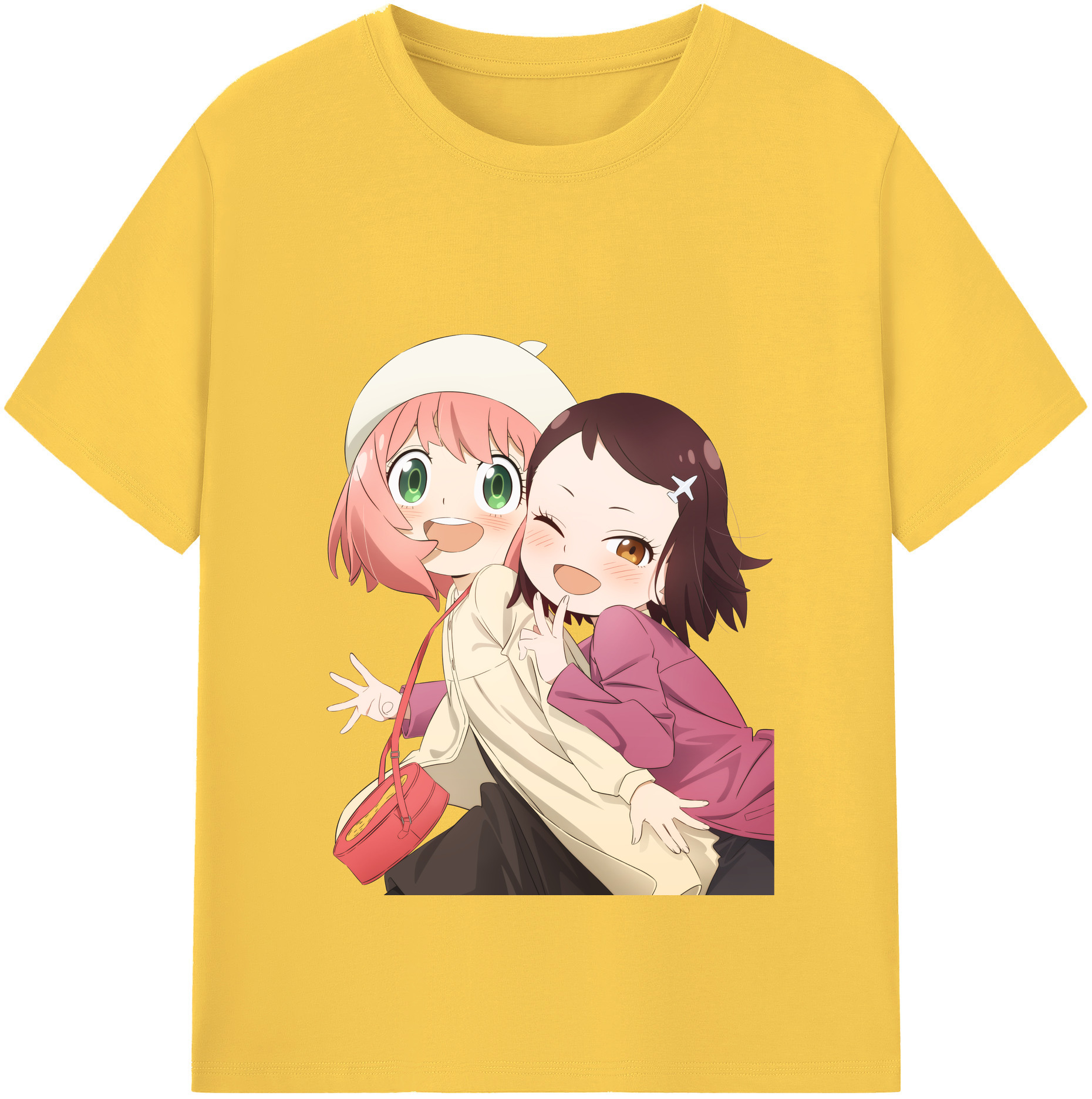 （画像用） SPY×FAMILY间谍家家酒 綿100％半袖Tシャツ（フロントプリント）