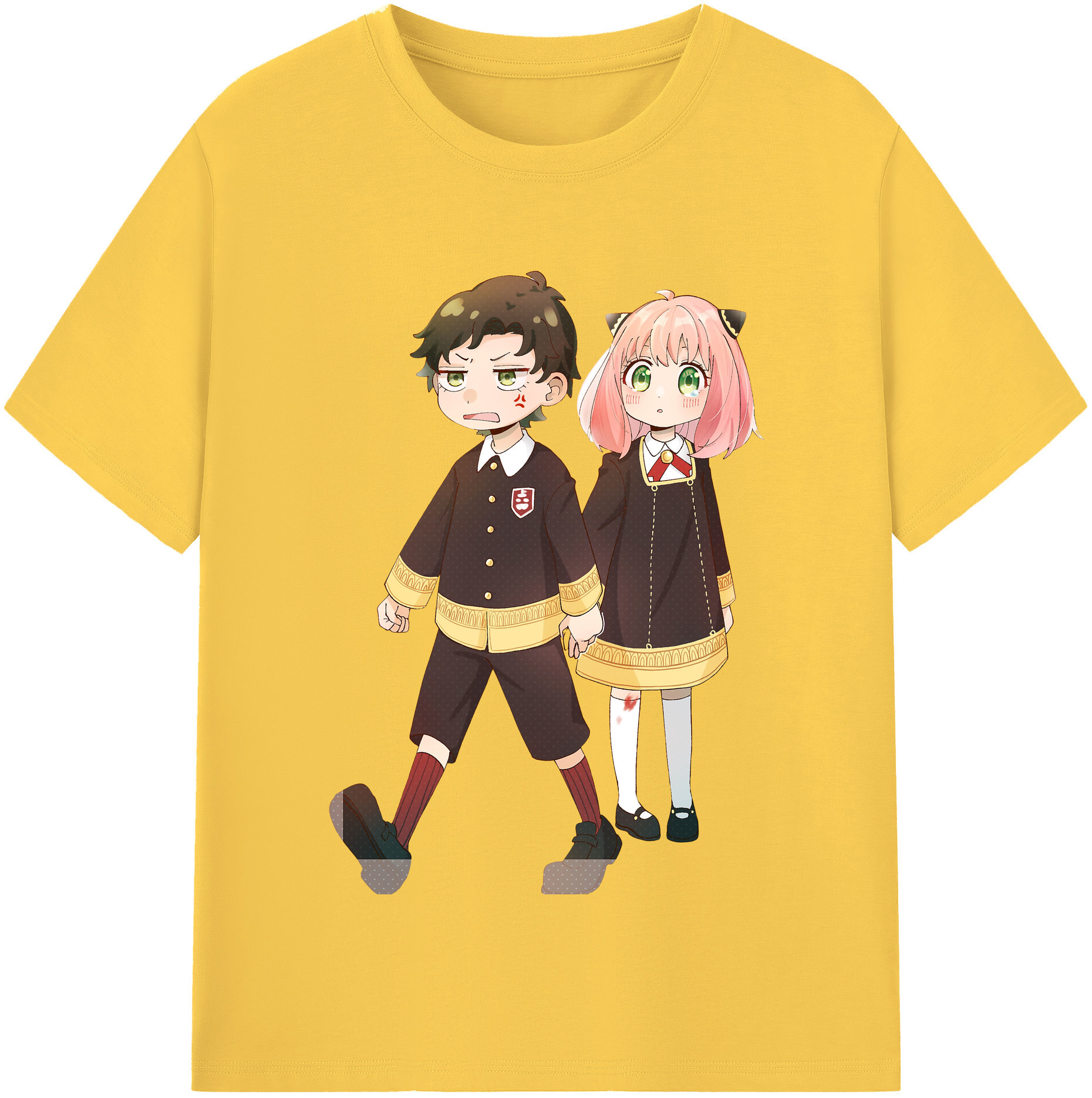 （画像用） SPY×FAMILY间谍家家酒 綿100％半袖Tシャツ（フロントプリント）