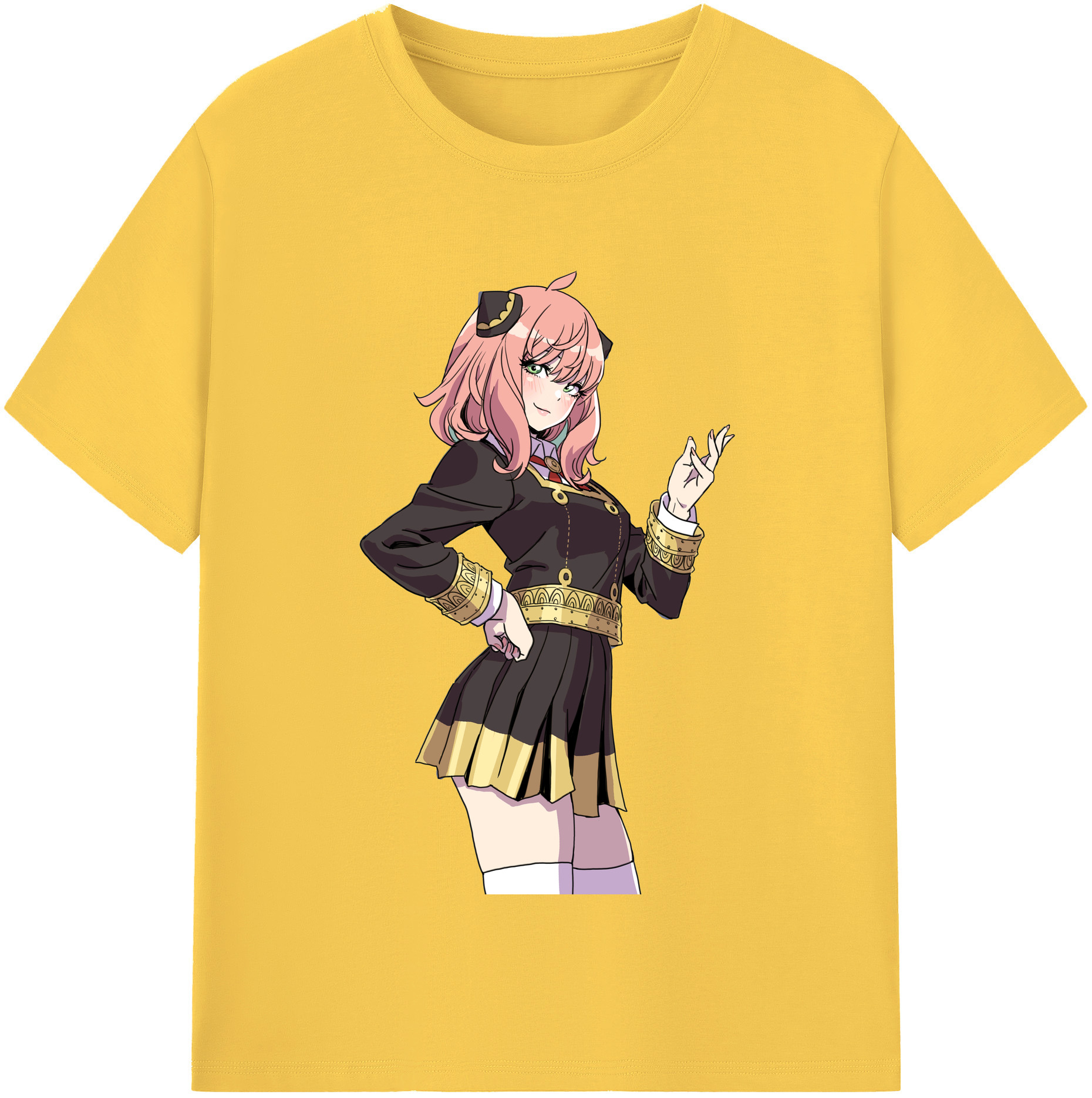（画像用） SPY×FAMILY间谍家家酒 綿100％半袖Tシャツ（フロントプリント）