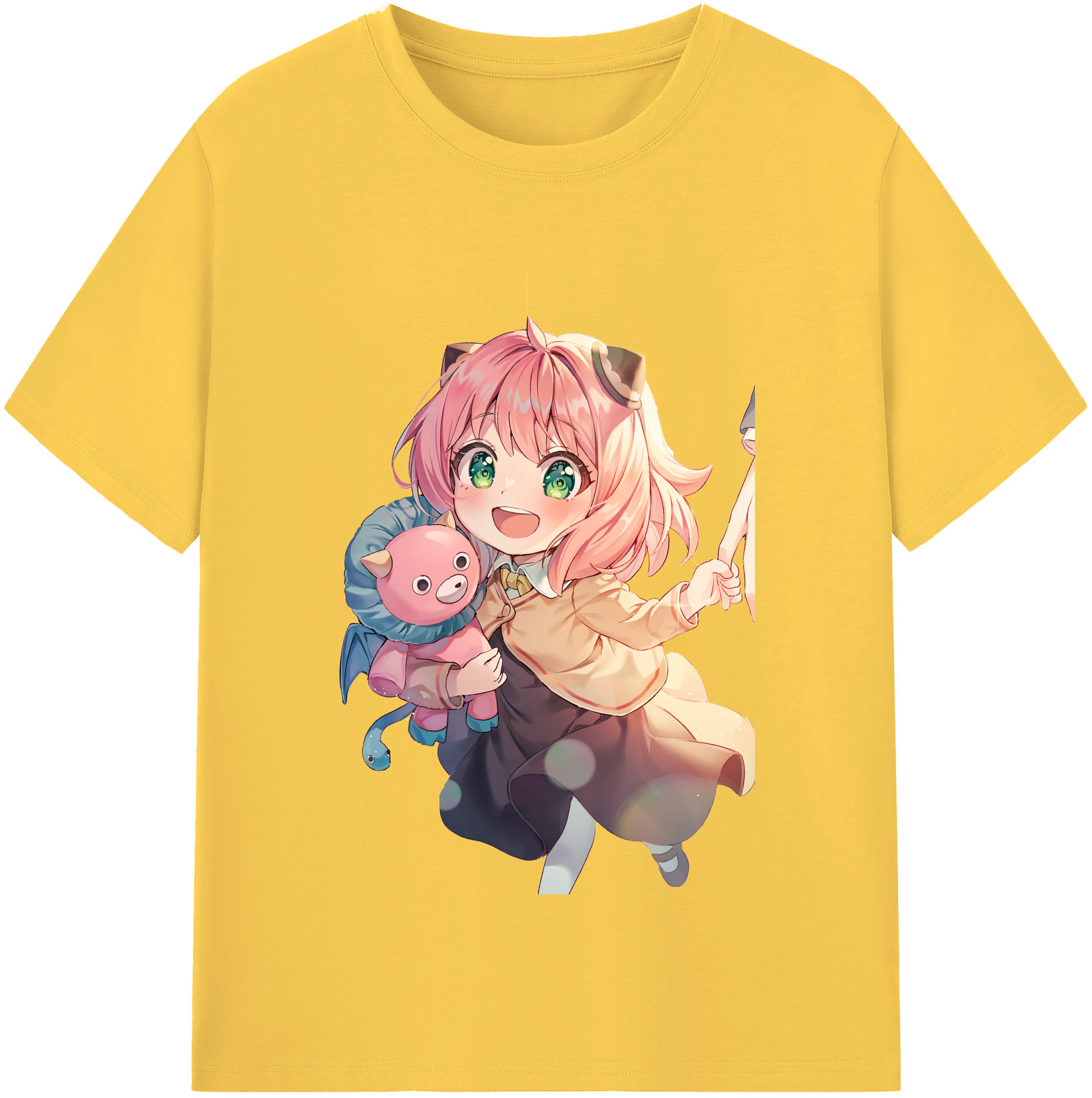 （画像用） SPY×FAMILY间谍家家酒 綿100％半袖Tシャツ（フロントプリント）