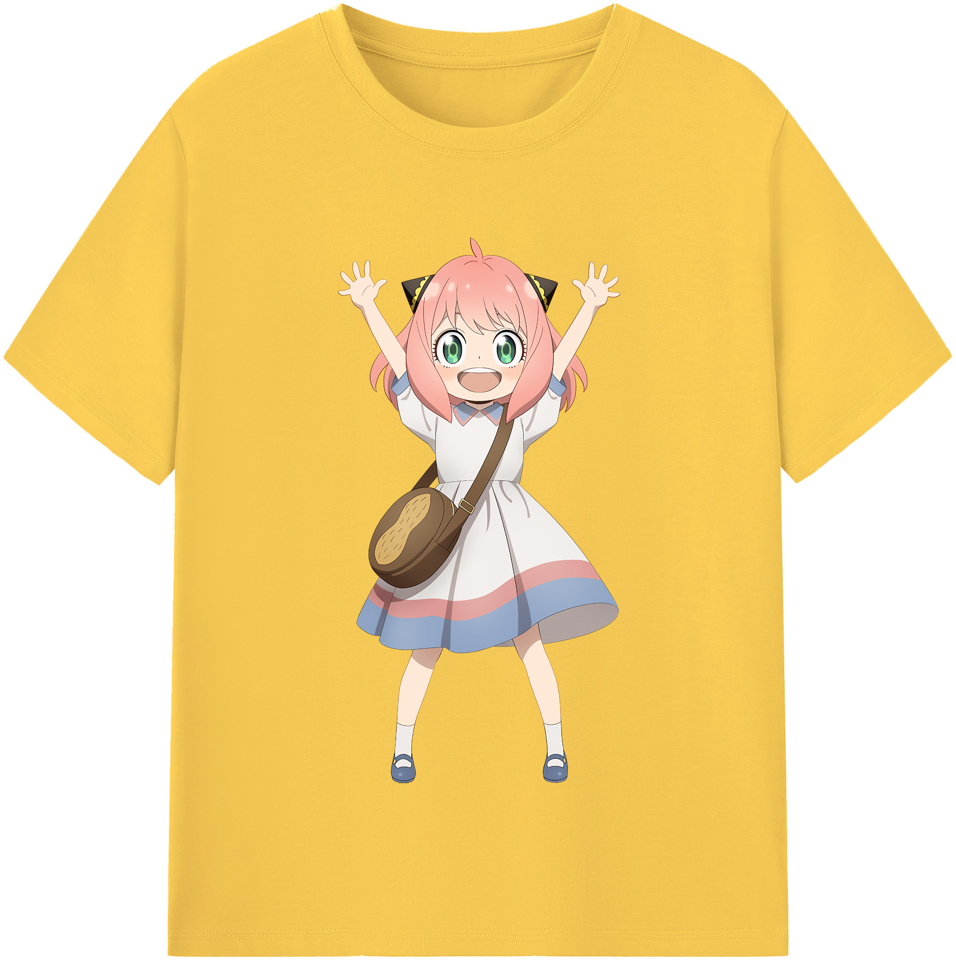 （画像用） SPY×FAMILY间谍家家酒 綿100％半袖Tシャツ（フロントプリント）