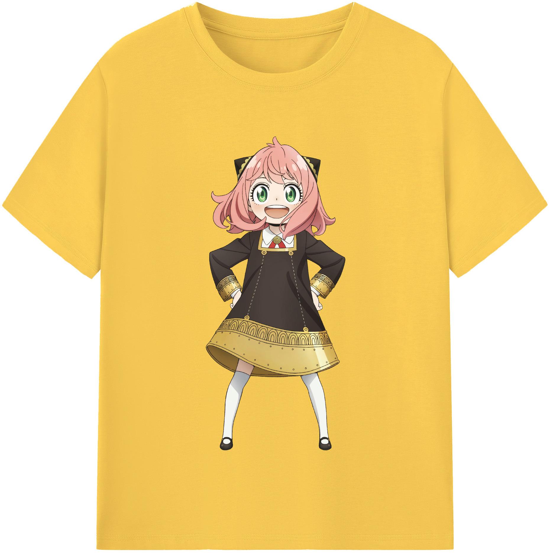 （画像用） SPY×FAMILY间谍家家酒 綿100％半袖Tシャツ（フロントプリント）