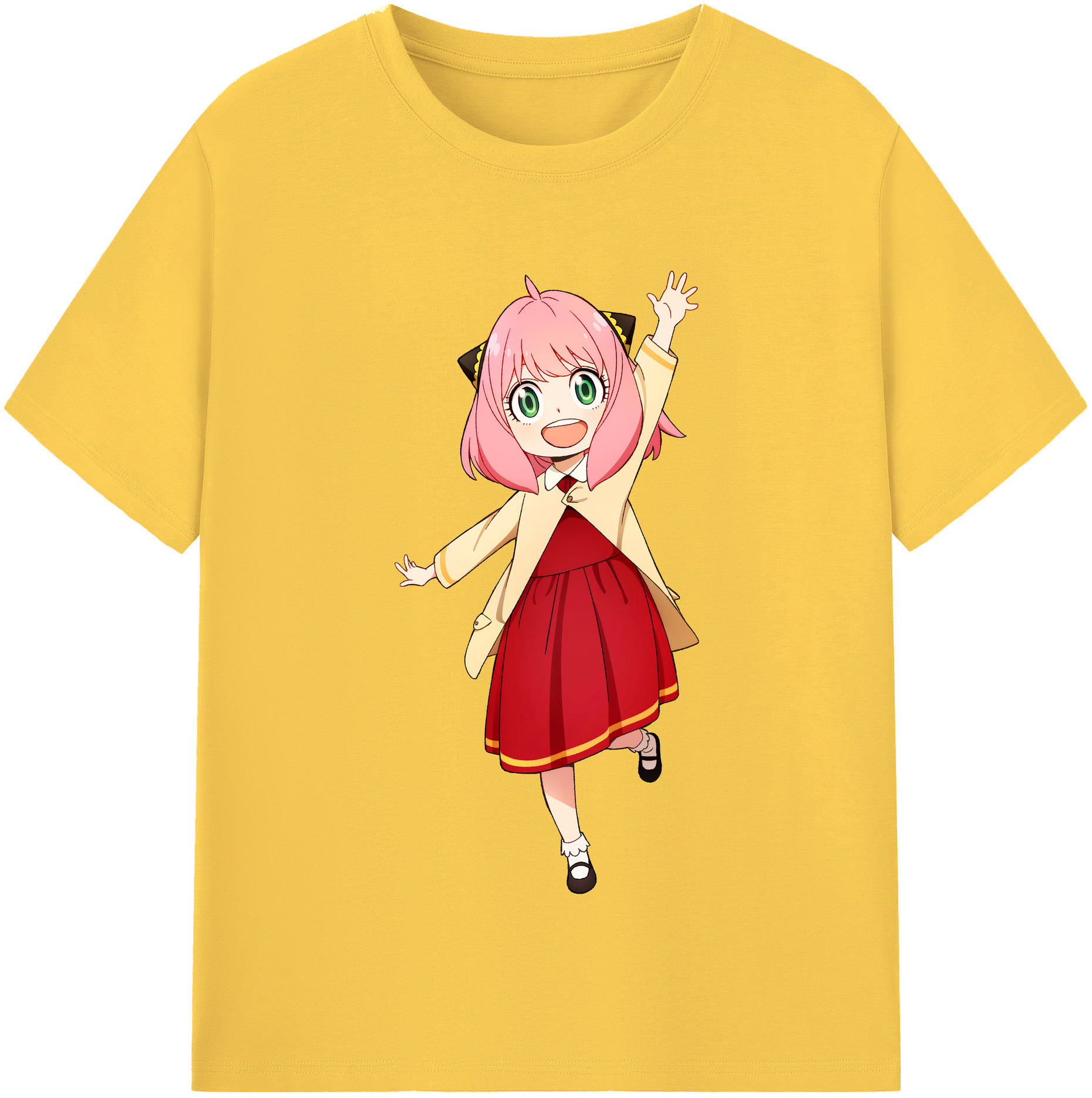 （画像用） SPY×FAMILY间谍家家酒 綿100％半袖Tシャツ（フロントプリント）