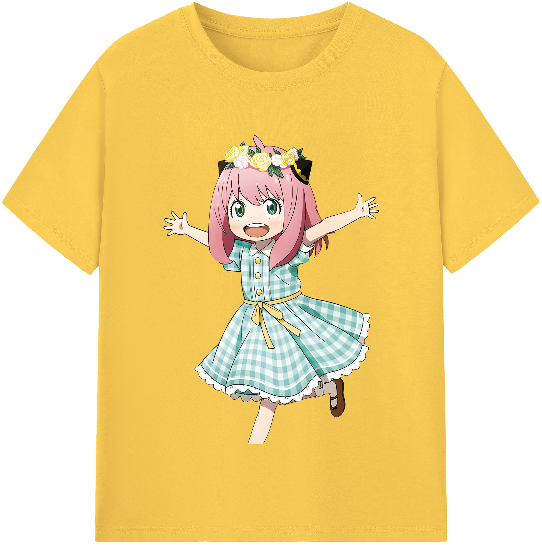 （画像用） SPY×FAMILY间谍家家酒 綿100％半袖Tシャツ（フロントプリント）