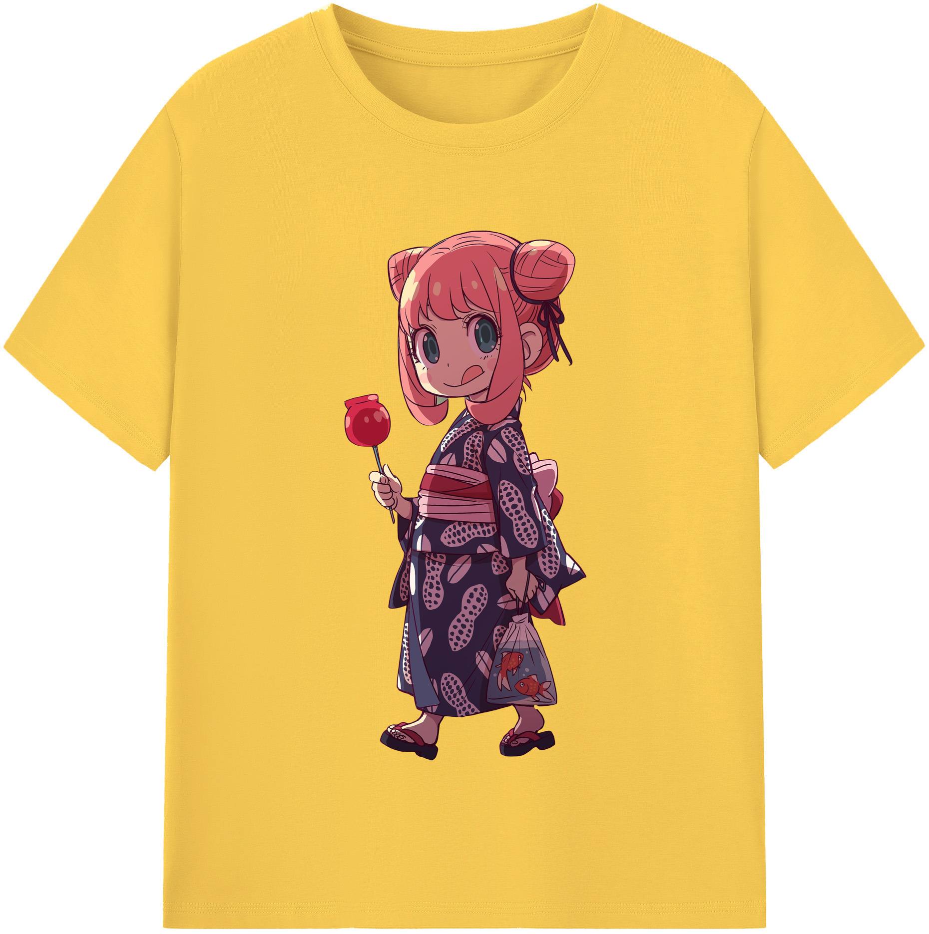 （画像用） SPY×FAMILY间谍家家酒 綿100％半袖Tシャツ（フロントプリント）
