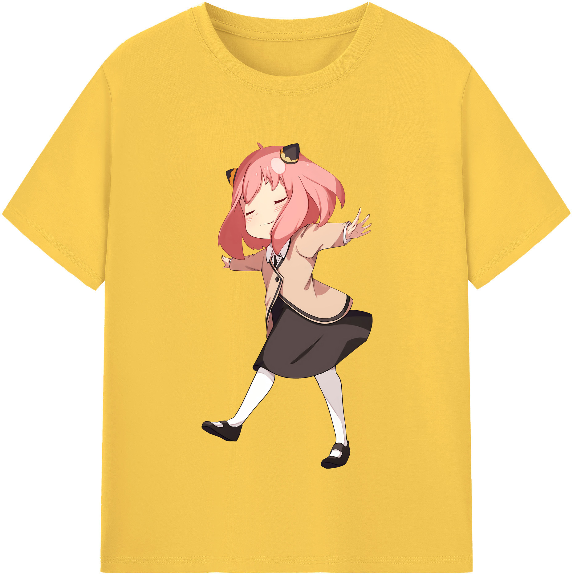 （画像用） SPY×FAMILY间谍家家酒 綿100％半袖Tシャツ（フロントプリント）