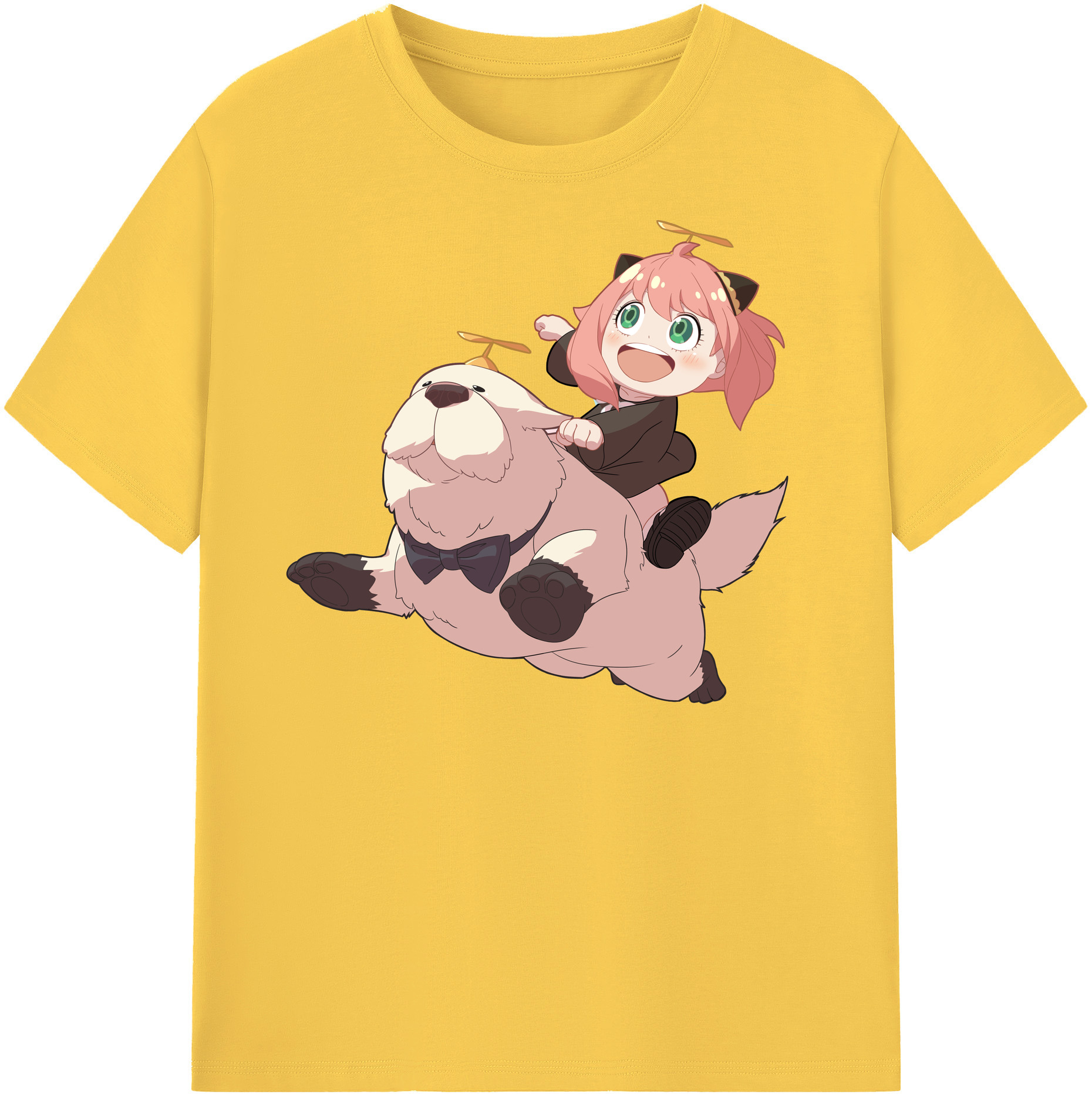 （画像用） SPY×FAMILY间谍家家酒 綿100％半袖Tシャツ（フロントプリント）