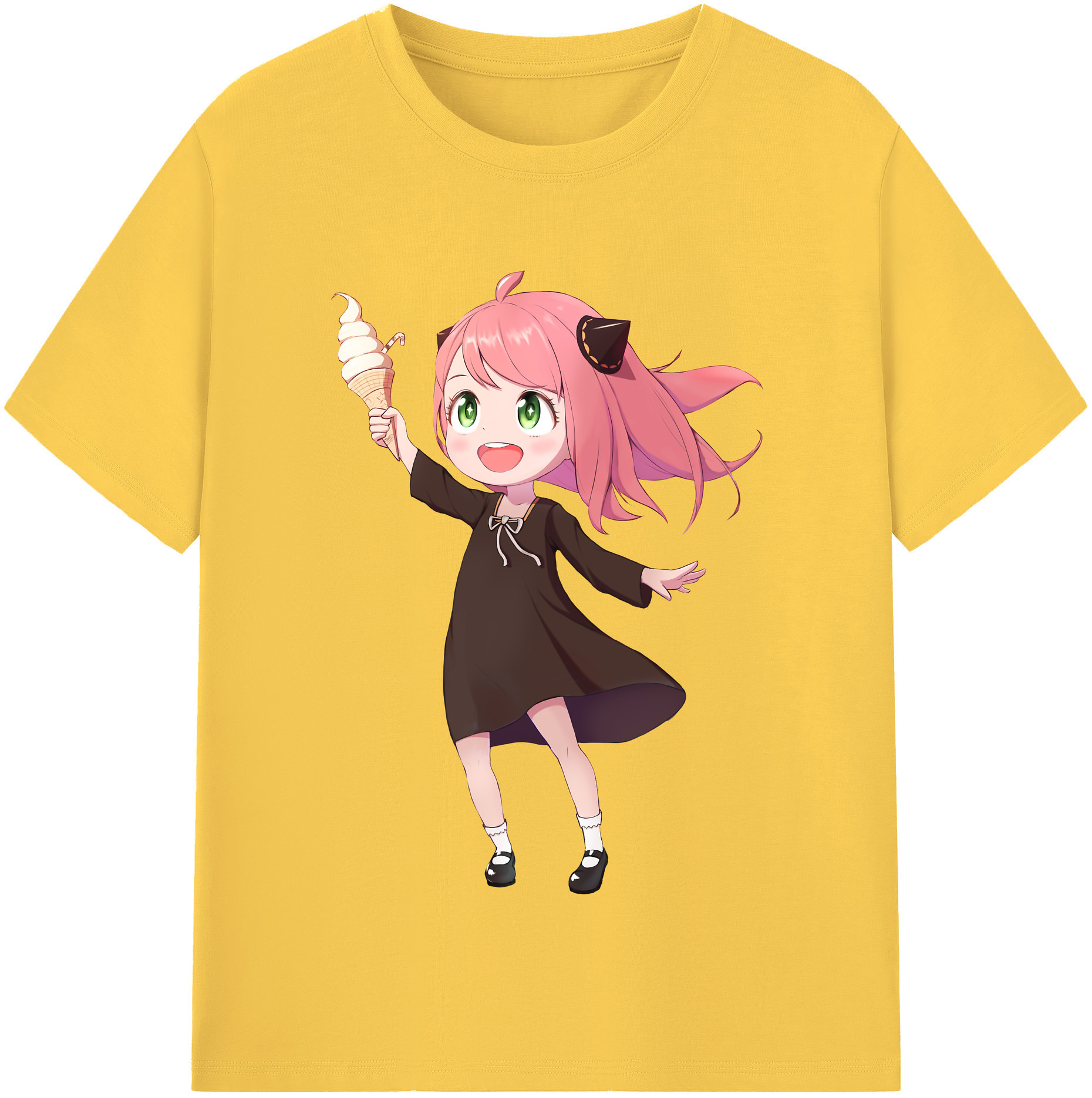 （画像用） SPY×FAMILY间谍家家酒 綿100％半袖Tシャツ（フロントプリント）