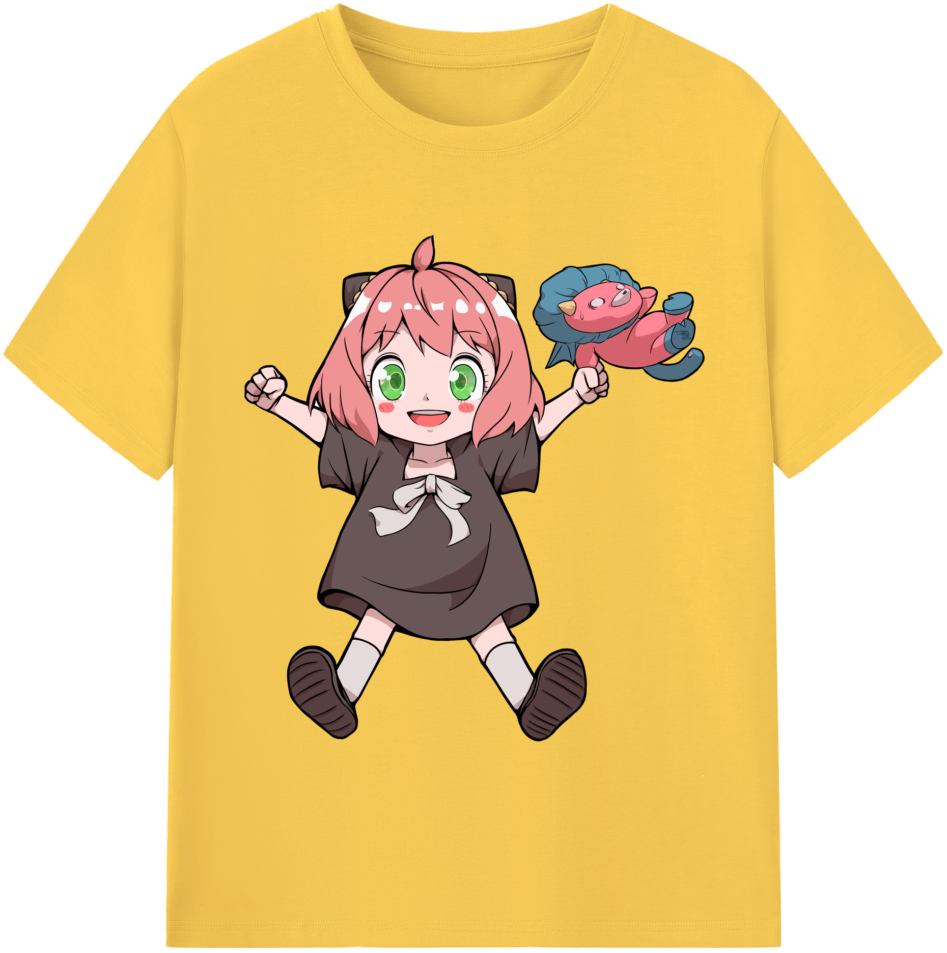 （画像用） SPY×FAMILY间谍家家酒 綿100％半袖Tシャツ（フロントプリント）