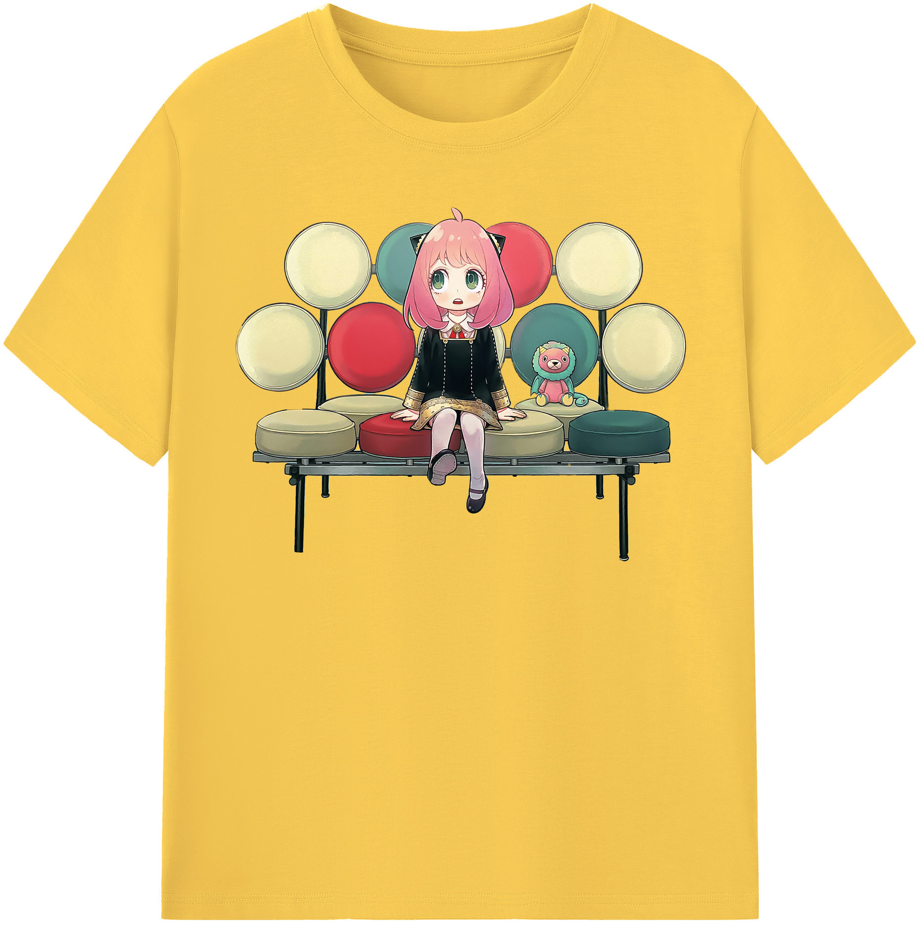 （画像用） SPY×FAMILY间谍家家酒 綿100％半袖Tシャツ（フロントプリント）