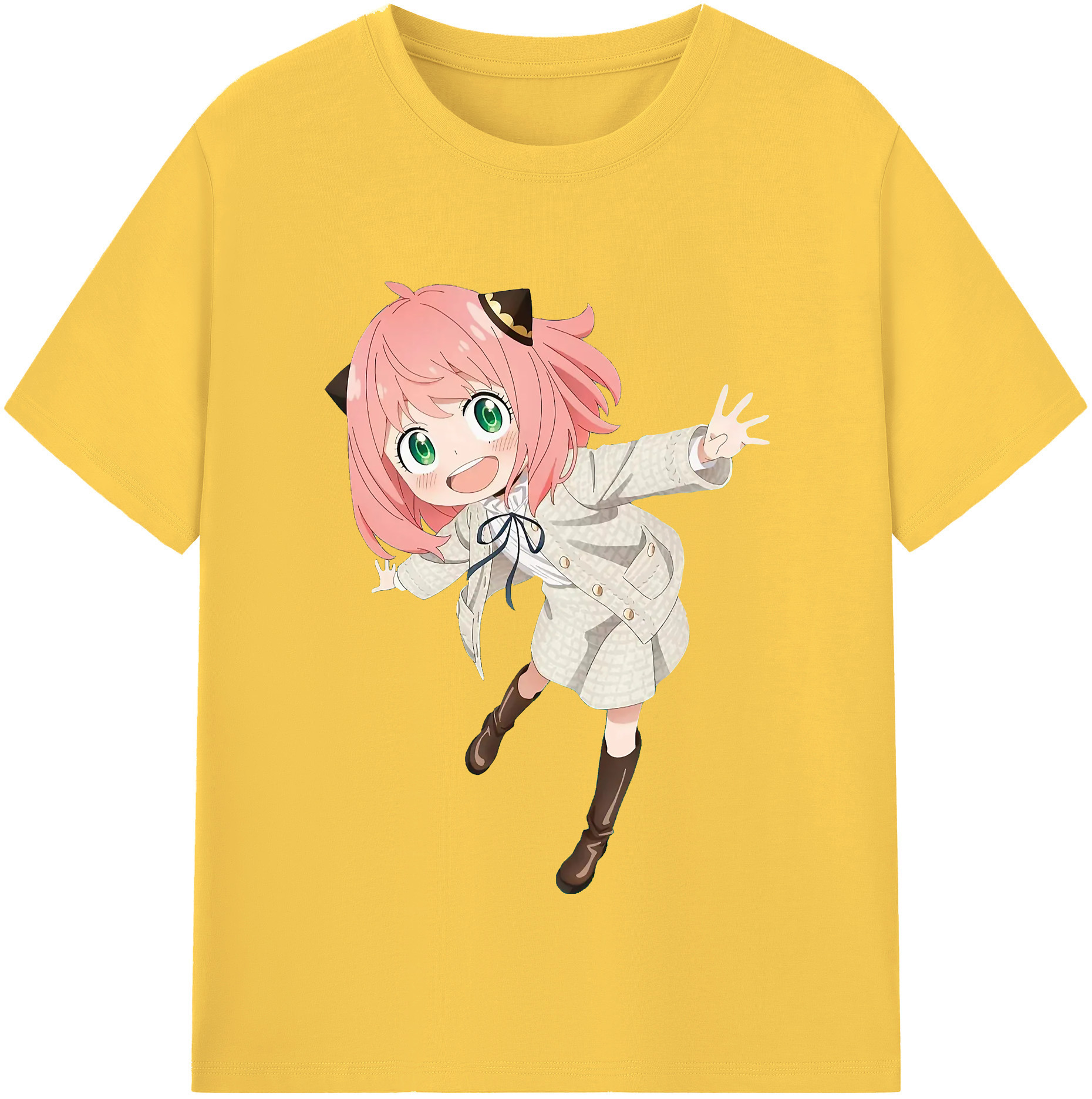 （画像用） SPY×FAMILY间谍家家酒 綿100％半袖Tシャツ（フロントプリント）
