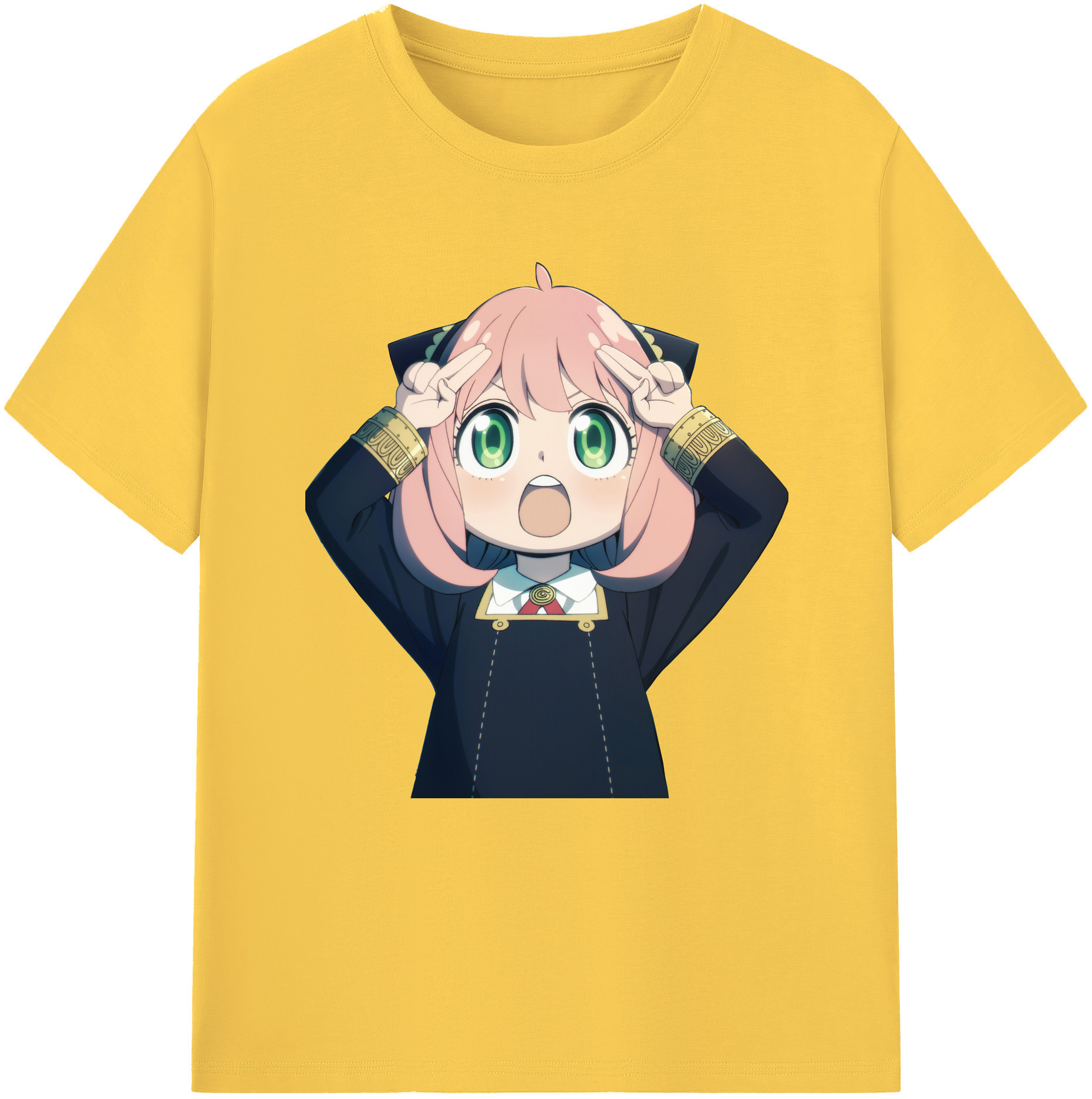 （画像用） SPY×FAMILY间谍家家酒 綿100％半袖Tシャツ（フロントプリント）